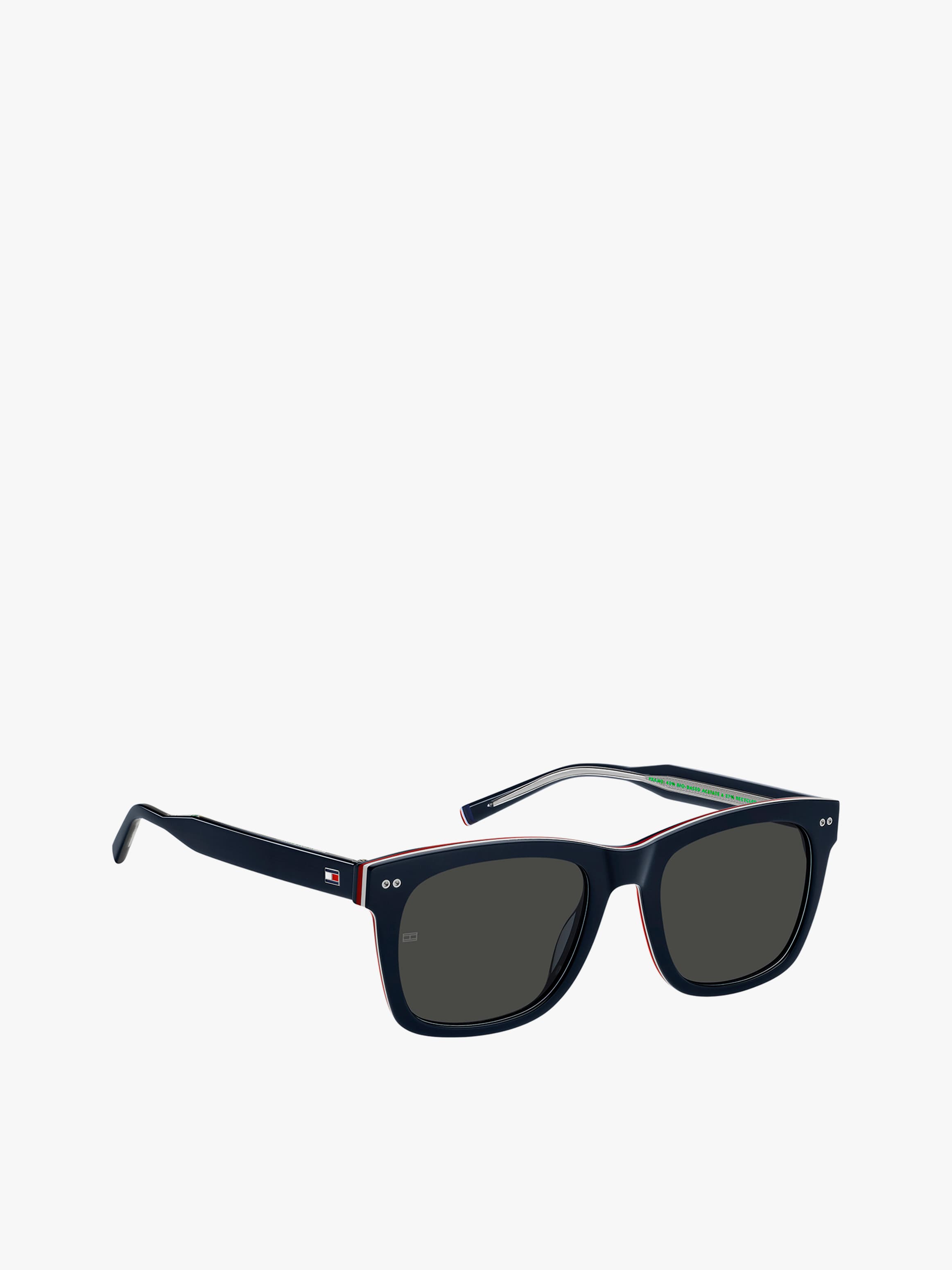 Man Rectangular Modern Preppy Sunglasses