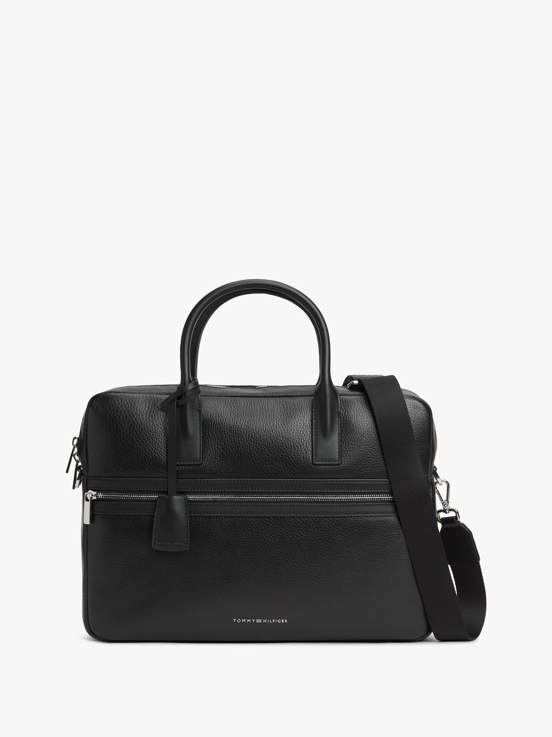 TH Business Premium Leather Laptop Bag