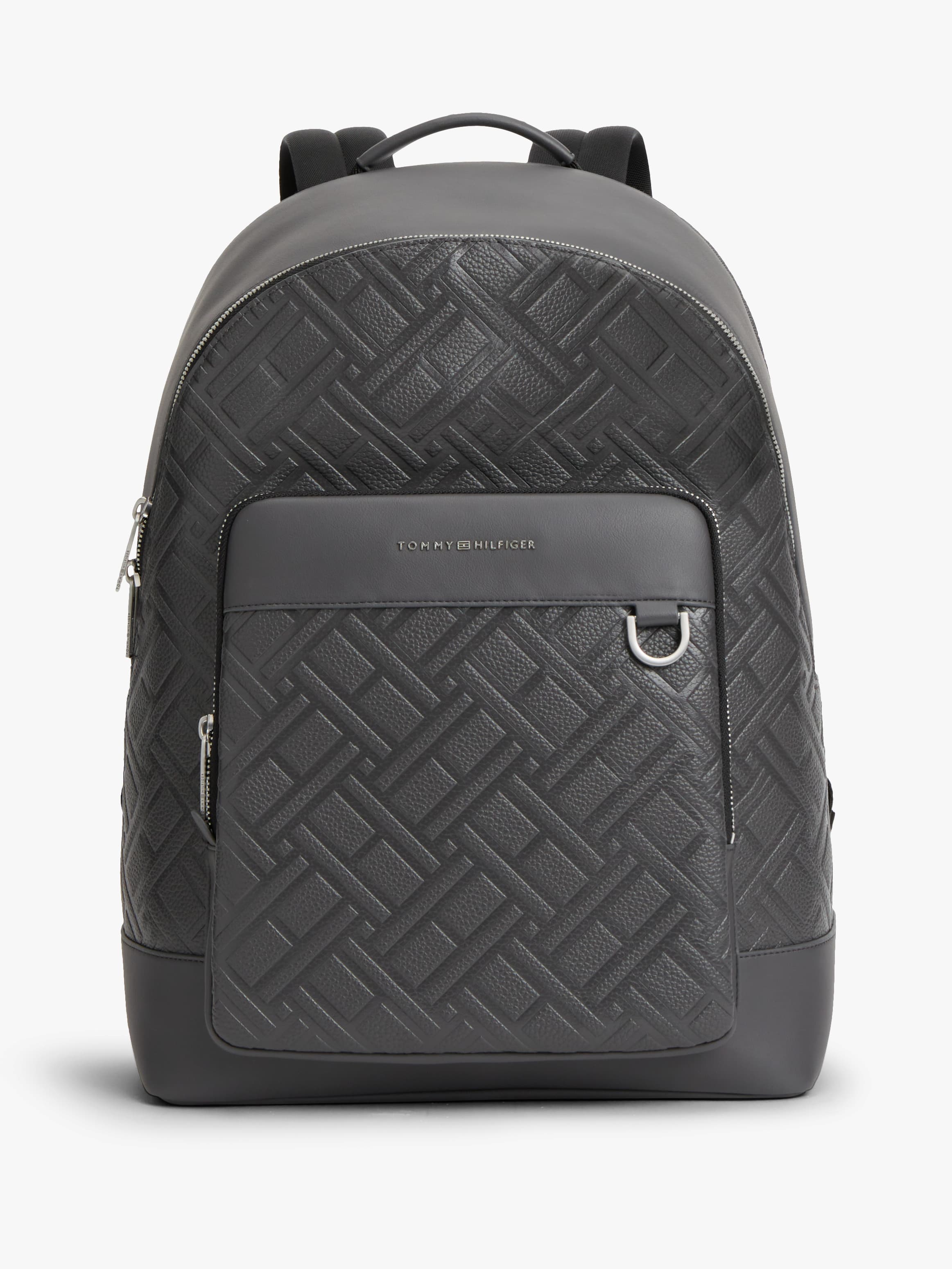 Modern Flag Metal Logo Dome Backpack