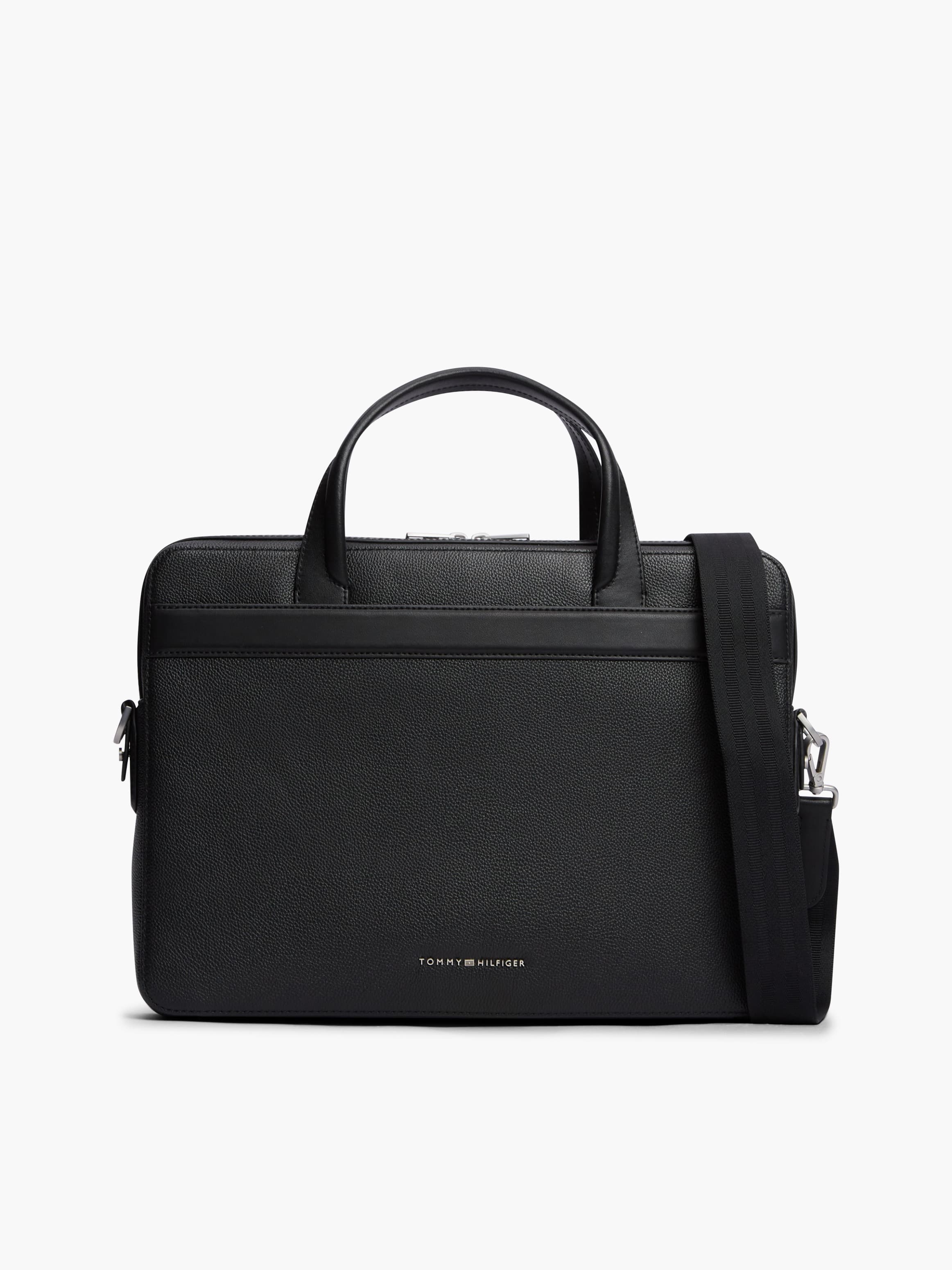 TH Business Leather Laptop Bag