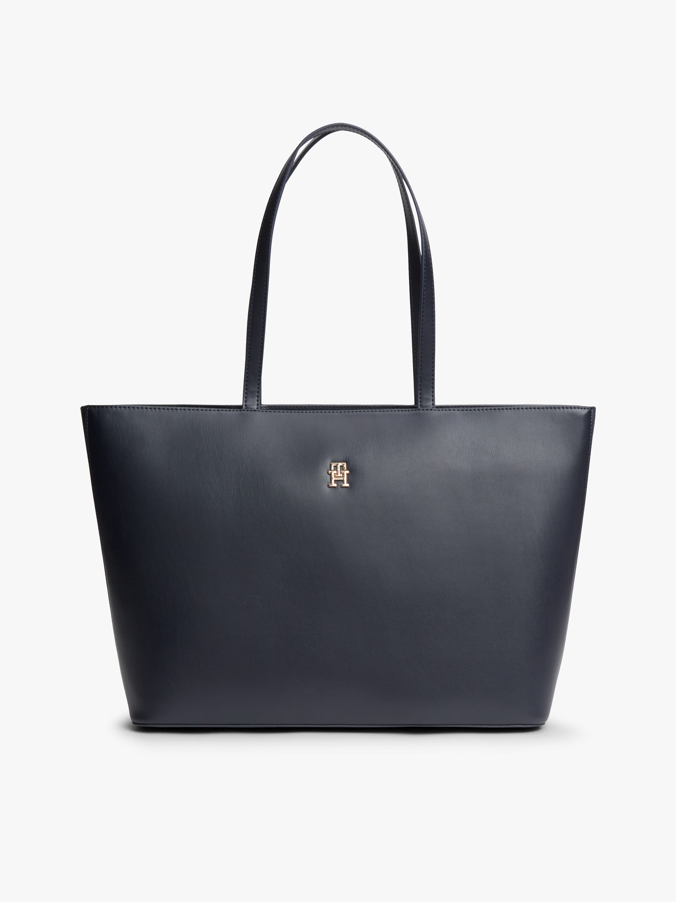 TH Monogram Plaque Tote Bag
