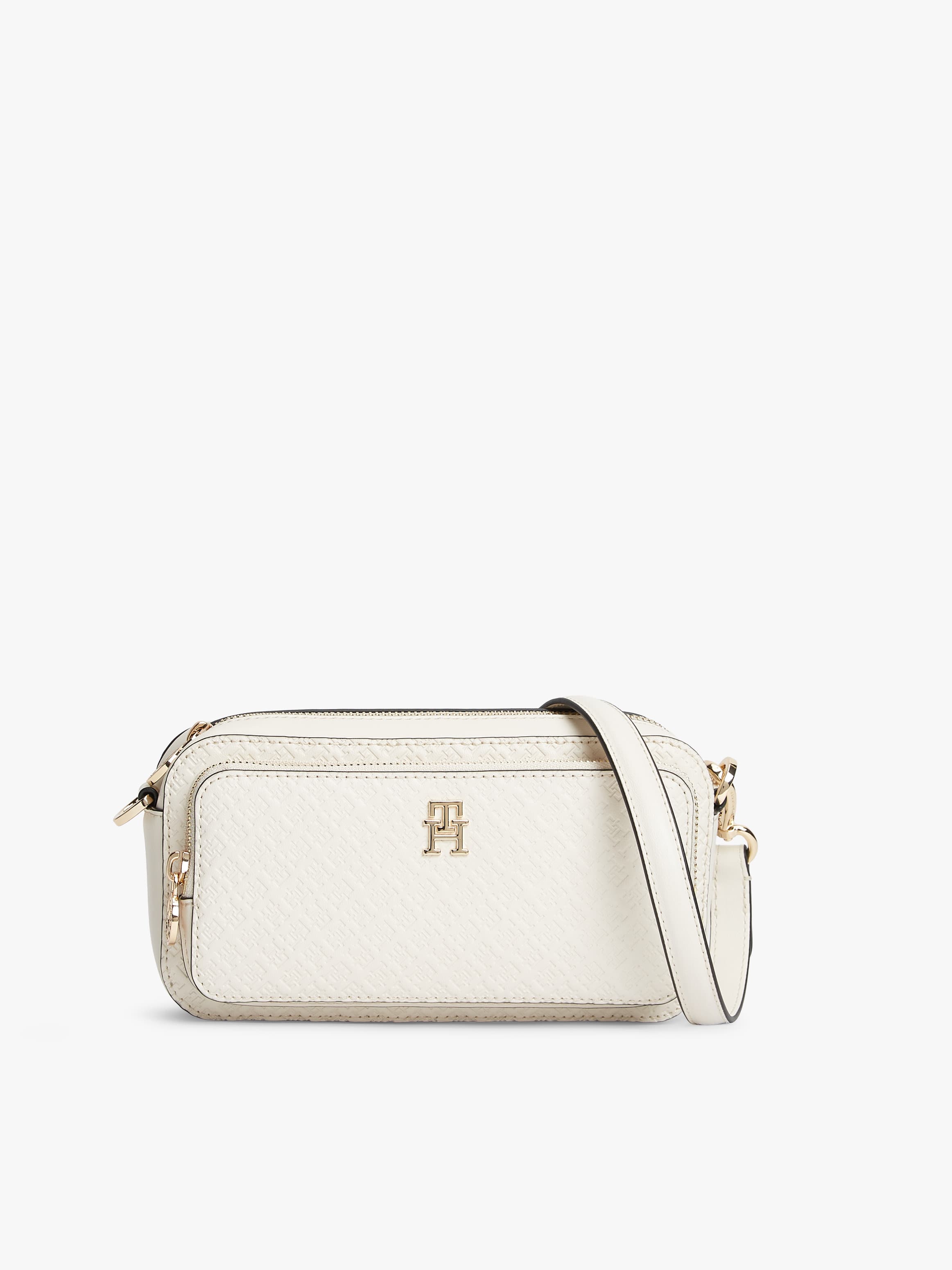 TH Monogram Crossbody Camera Bag