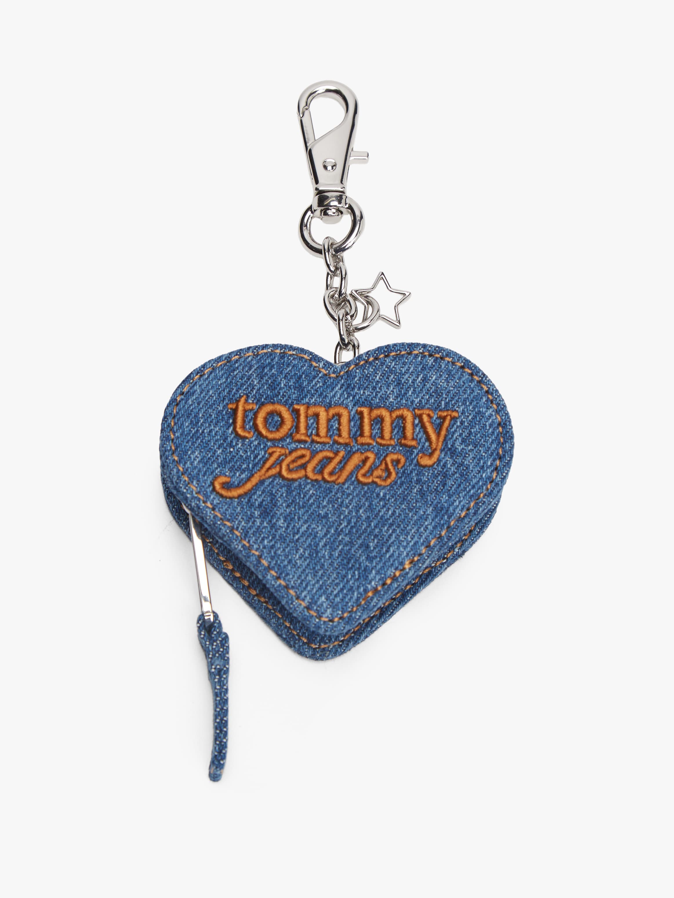 Denim Heart Coin Purse