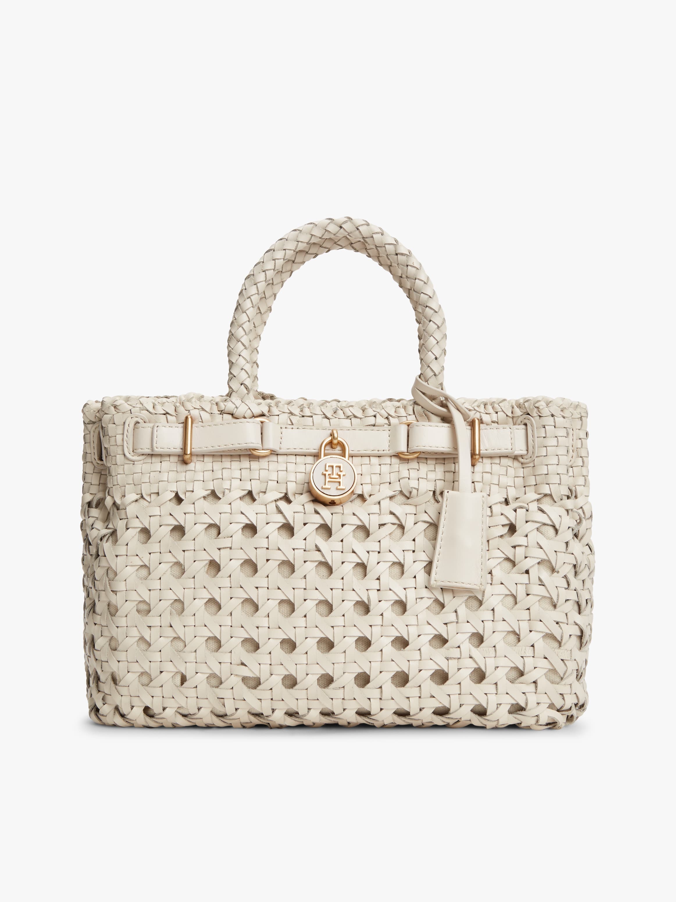The American Icon Braided Leather Tote Bag