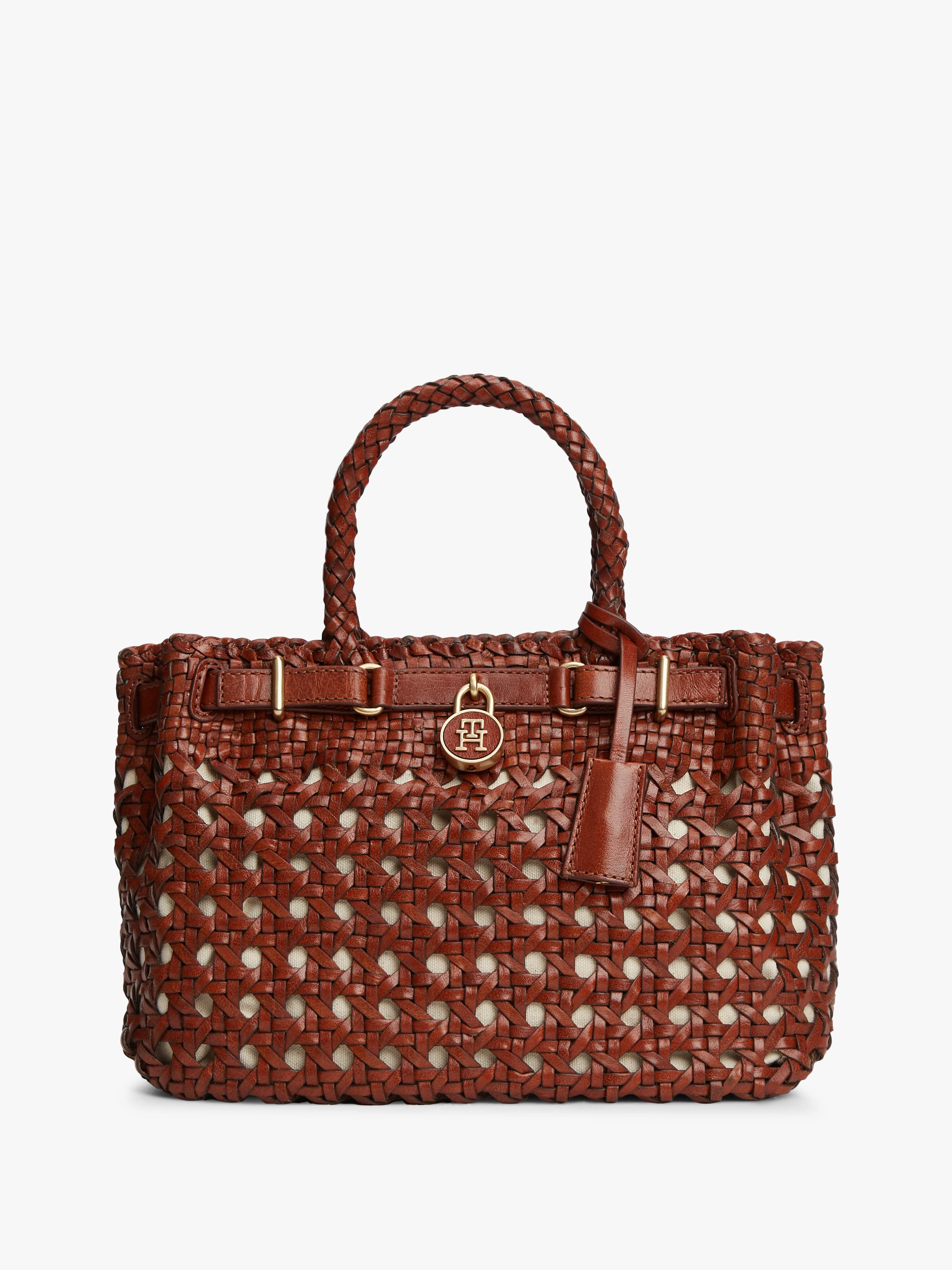 The American Icon Braided Leather Tote Bag