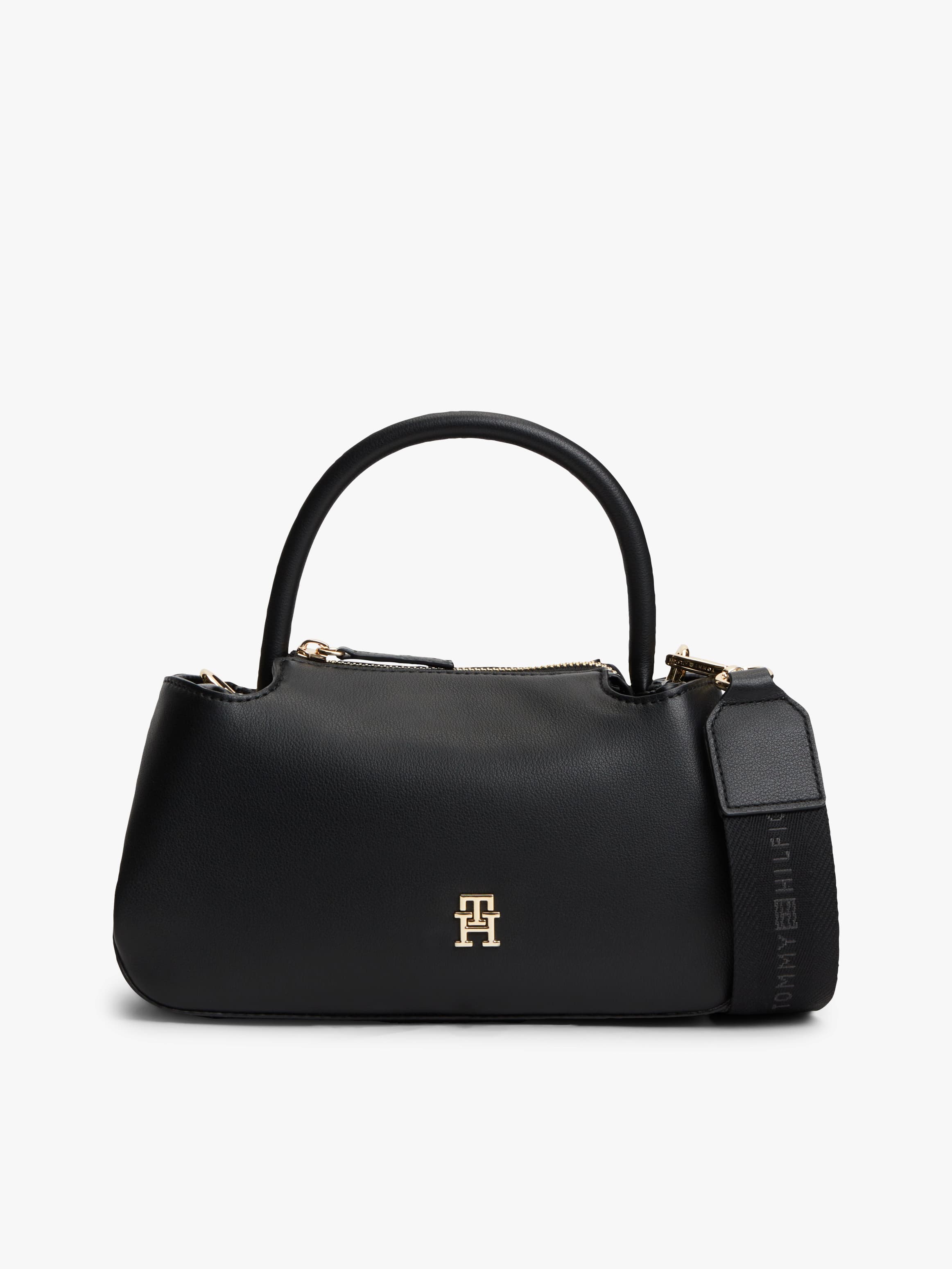 TH Monogram Repeat Logo Satchel