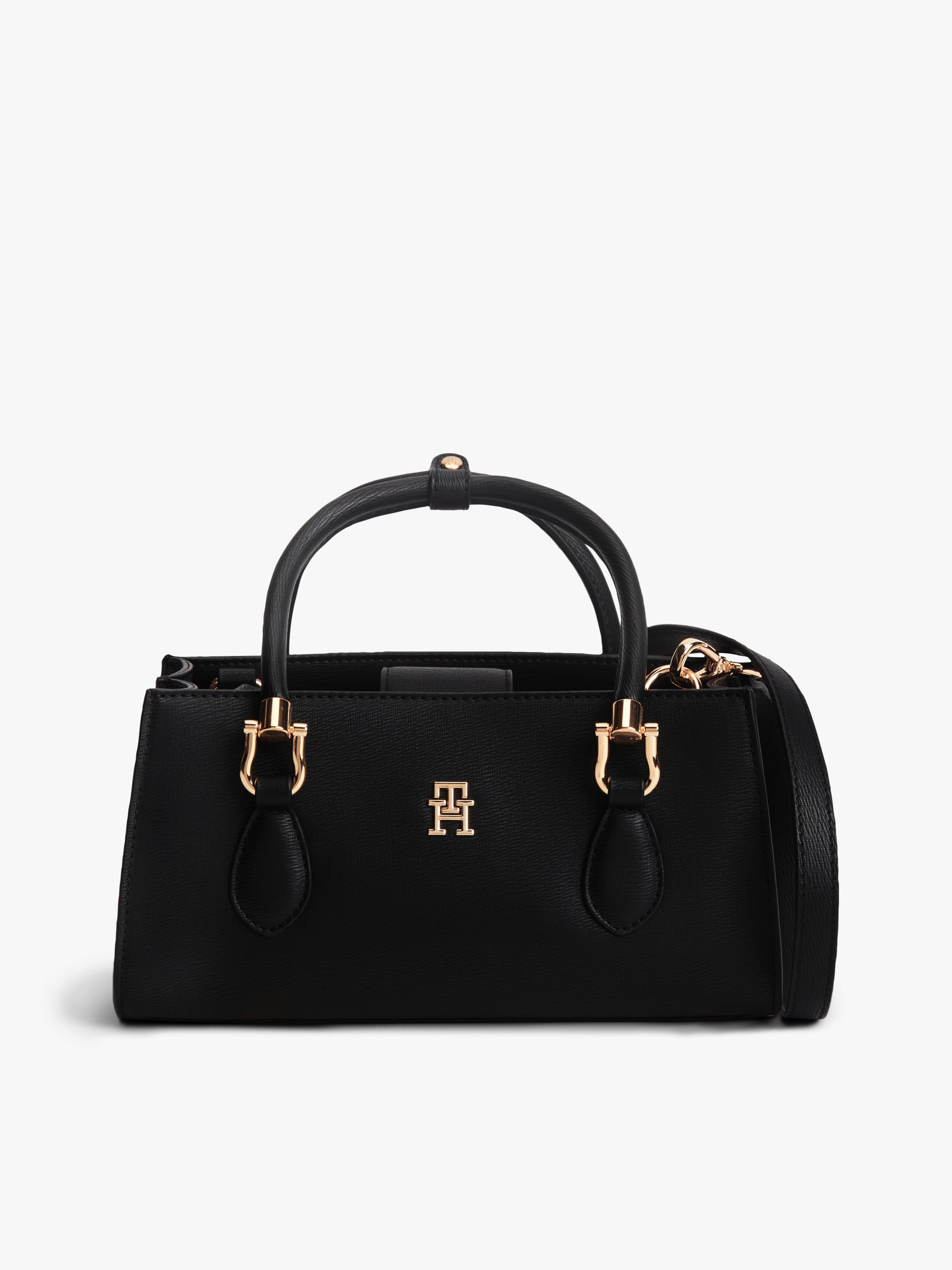 TH Monogram Plaque Crossbody Satchel