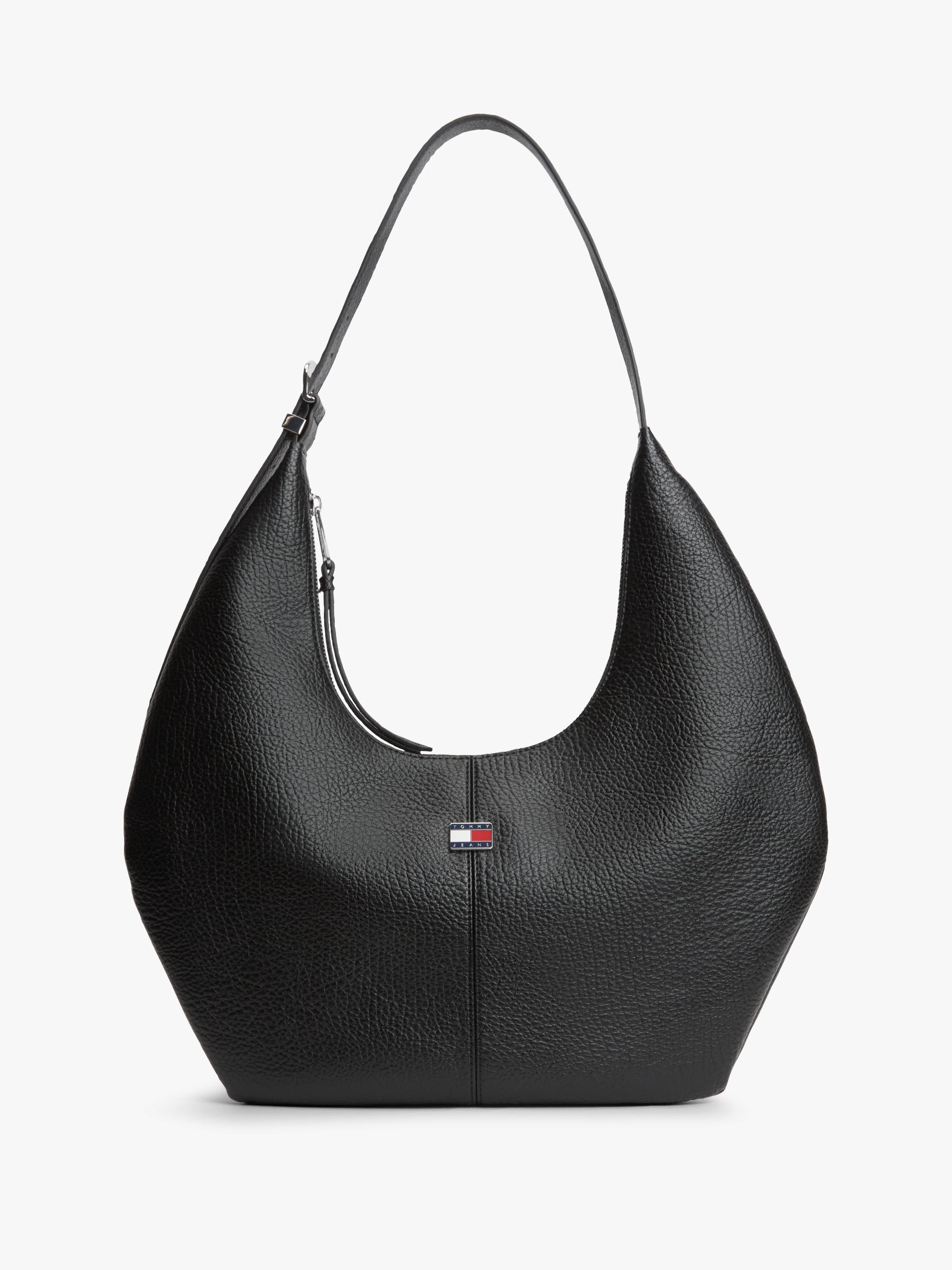 Flag Plaque Slouch Hobo Bag