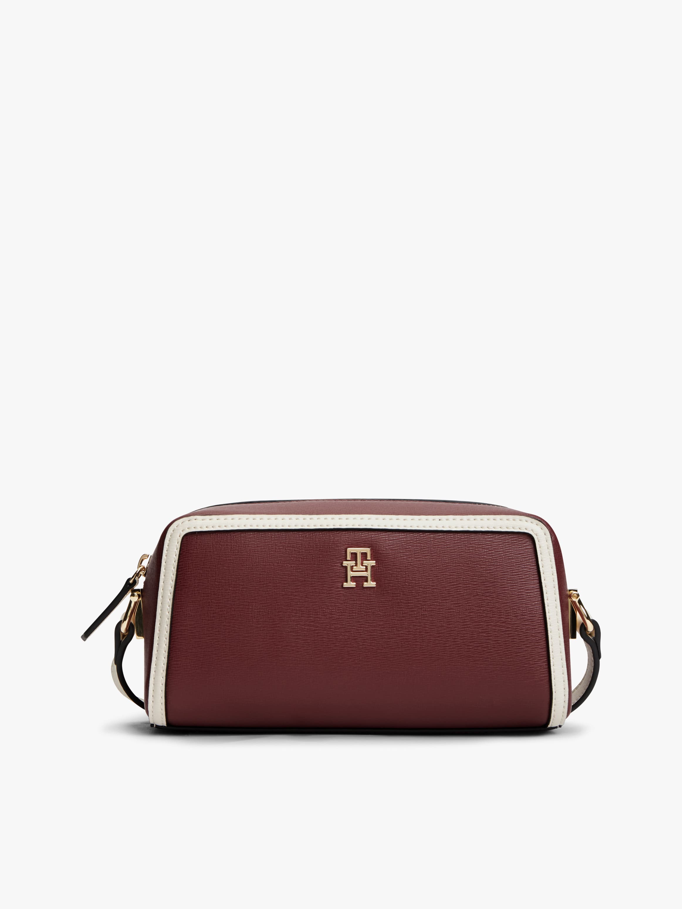 Colour-Blocked TH Monogram Crossbody Camera Bag