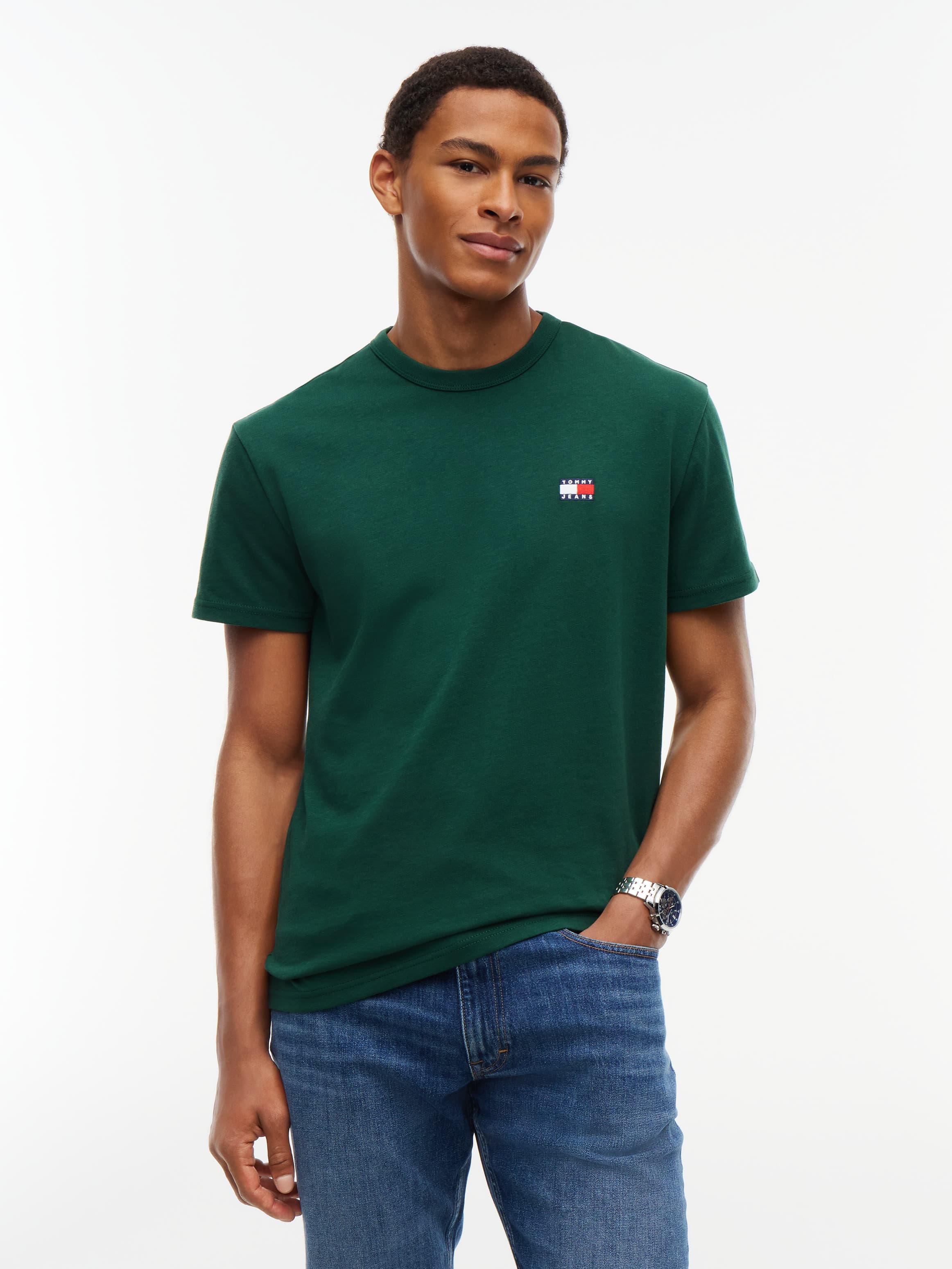 Tommy Flag Crew Neck T-Shirt