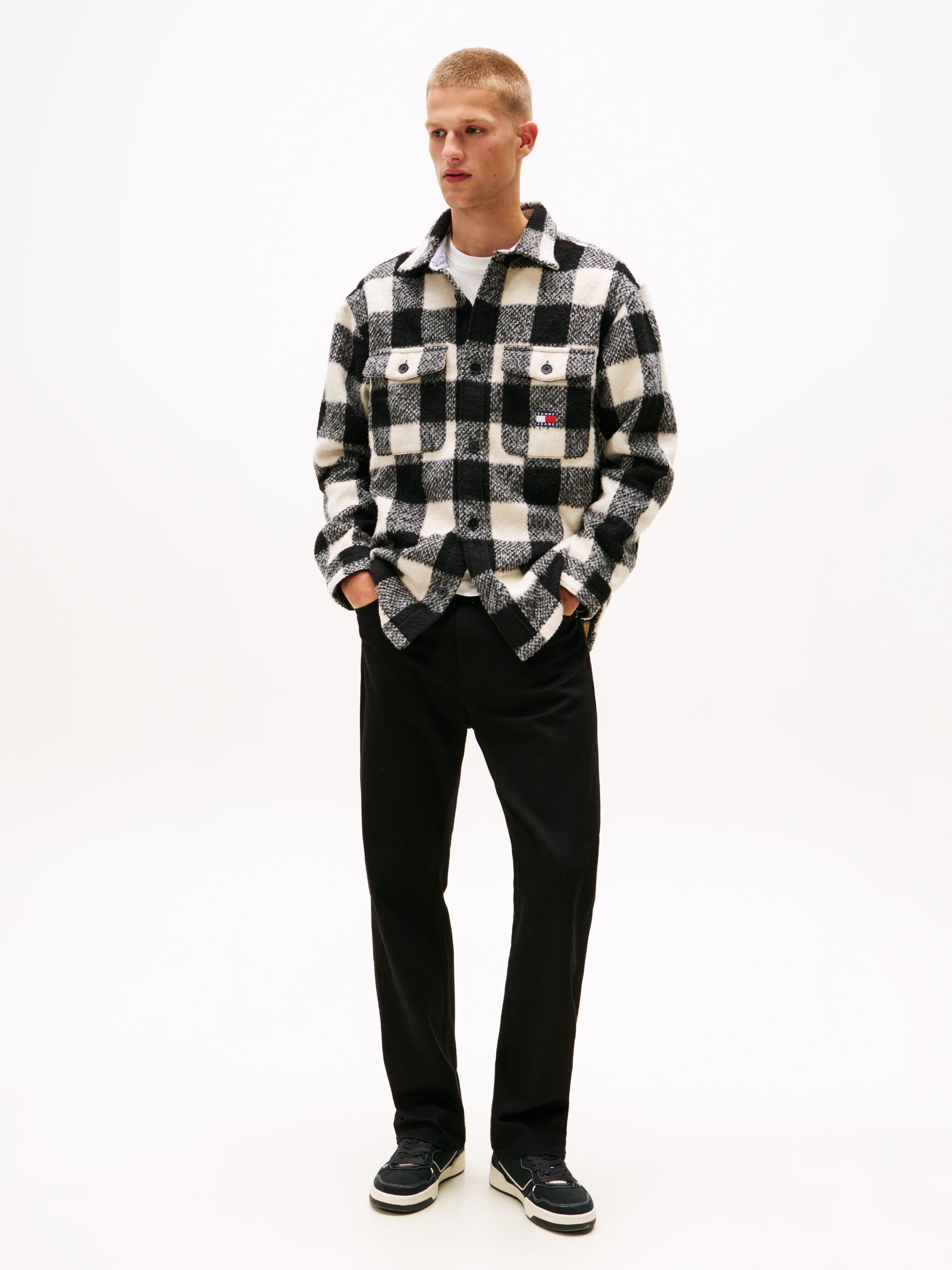 Otis Overdyed Black Straight Leg Jeans