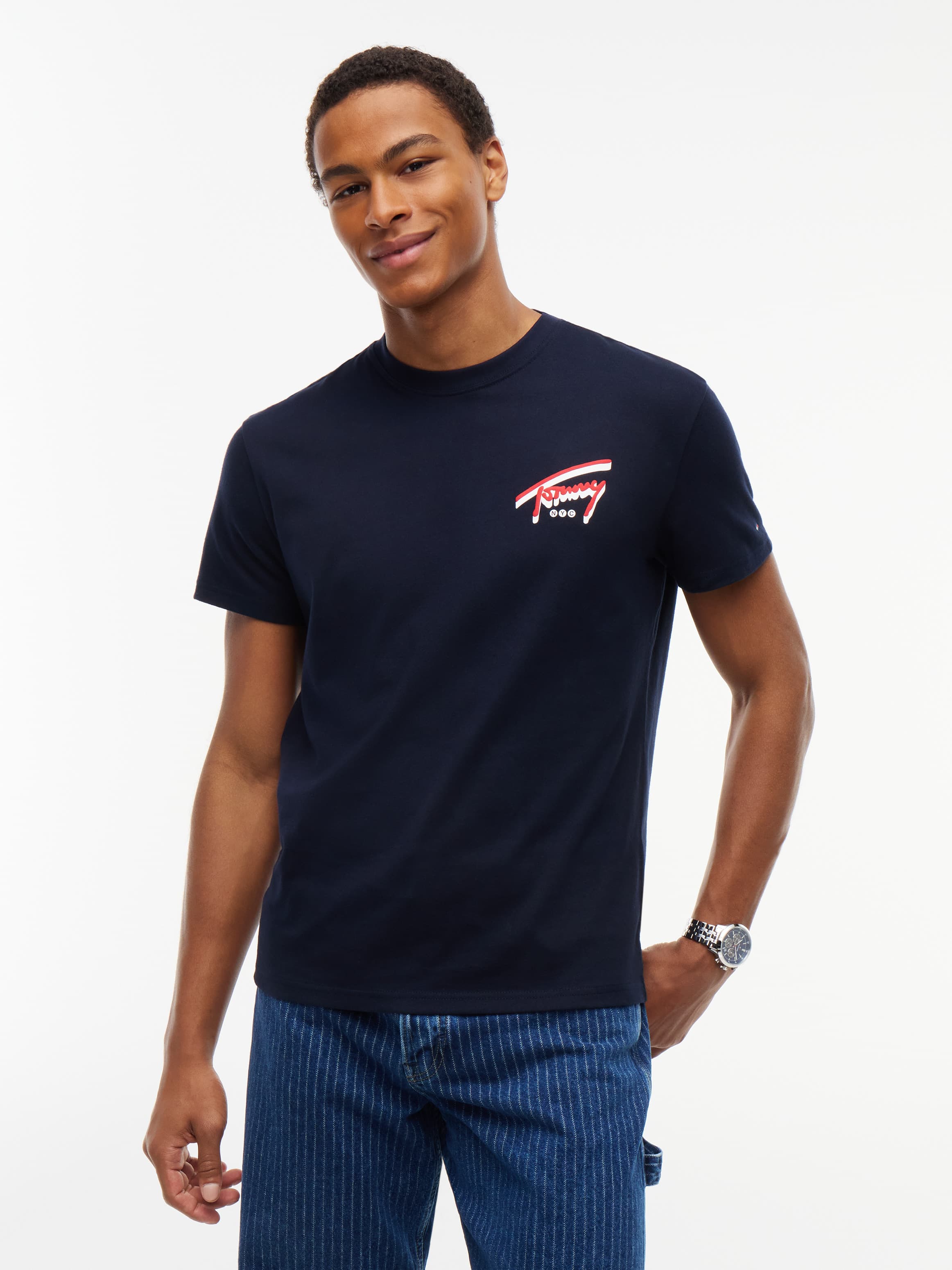 Signature Back Logo Jersey T-Shirt