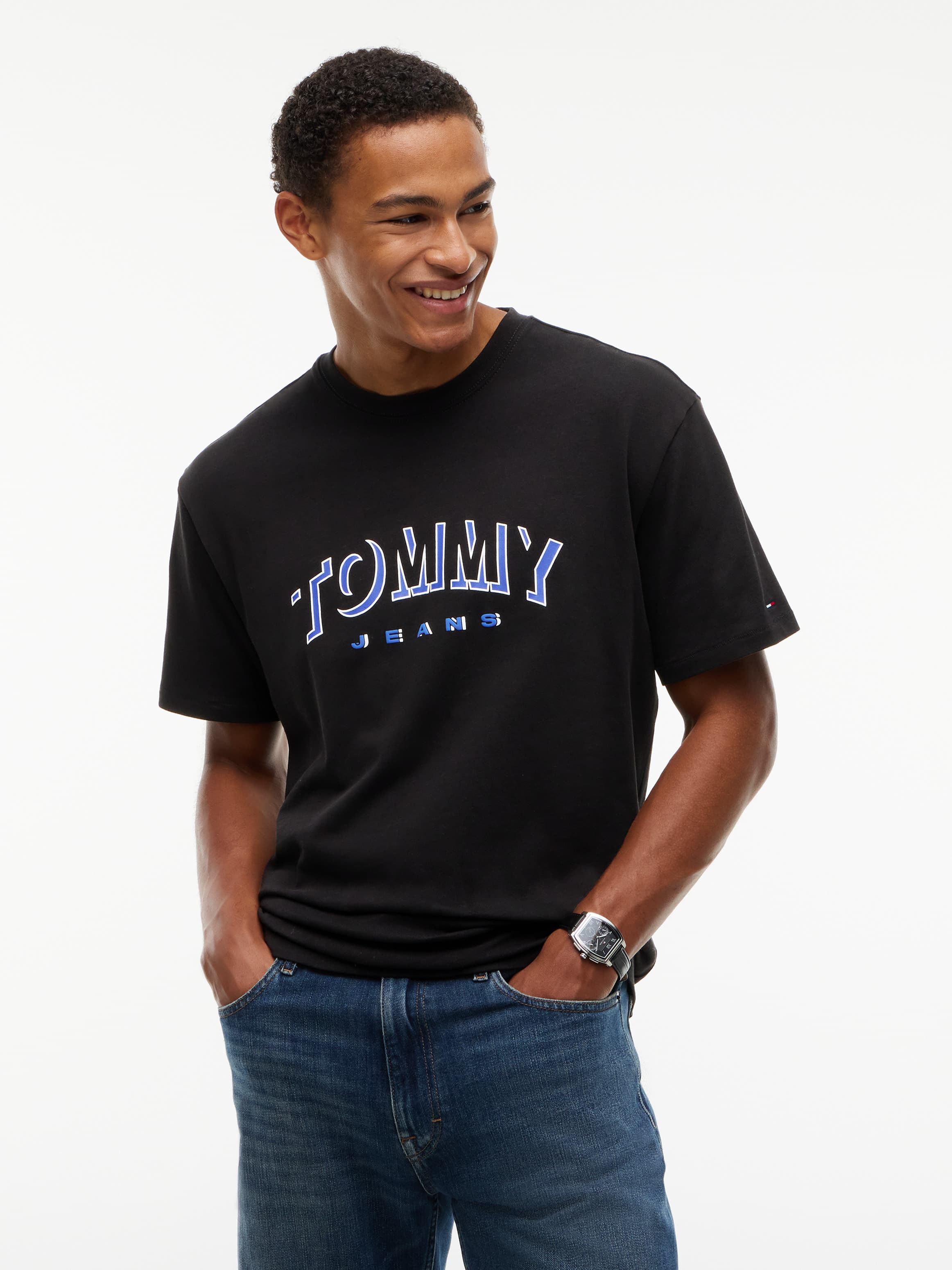 Logo Relaxed Crew Neck T-Shirt