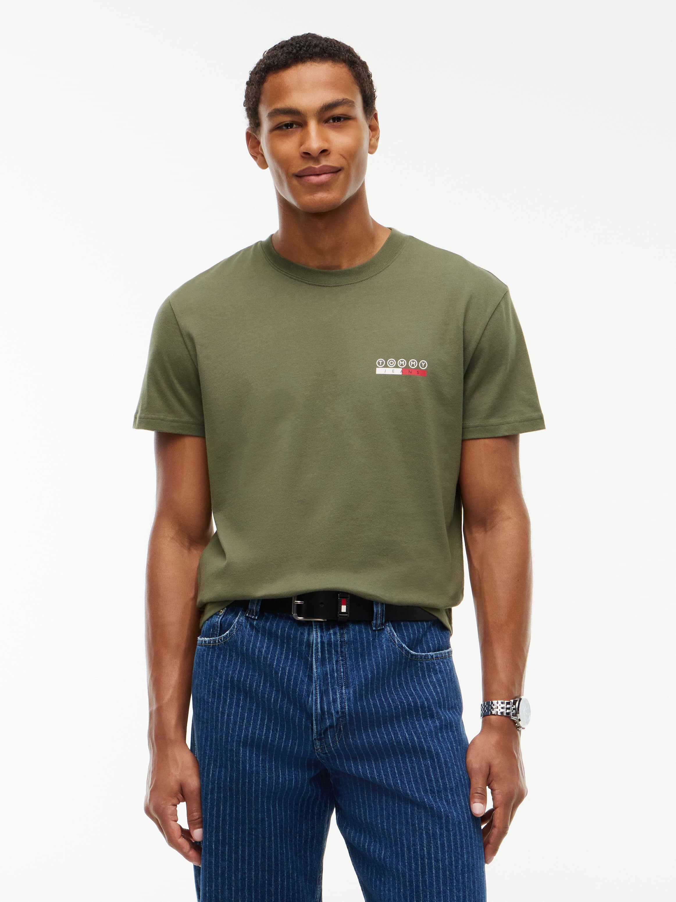 Logo Jersey Crew Neck T-Shirt