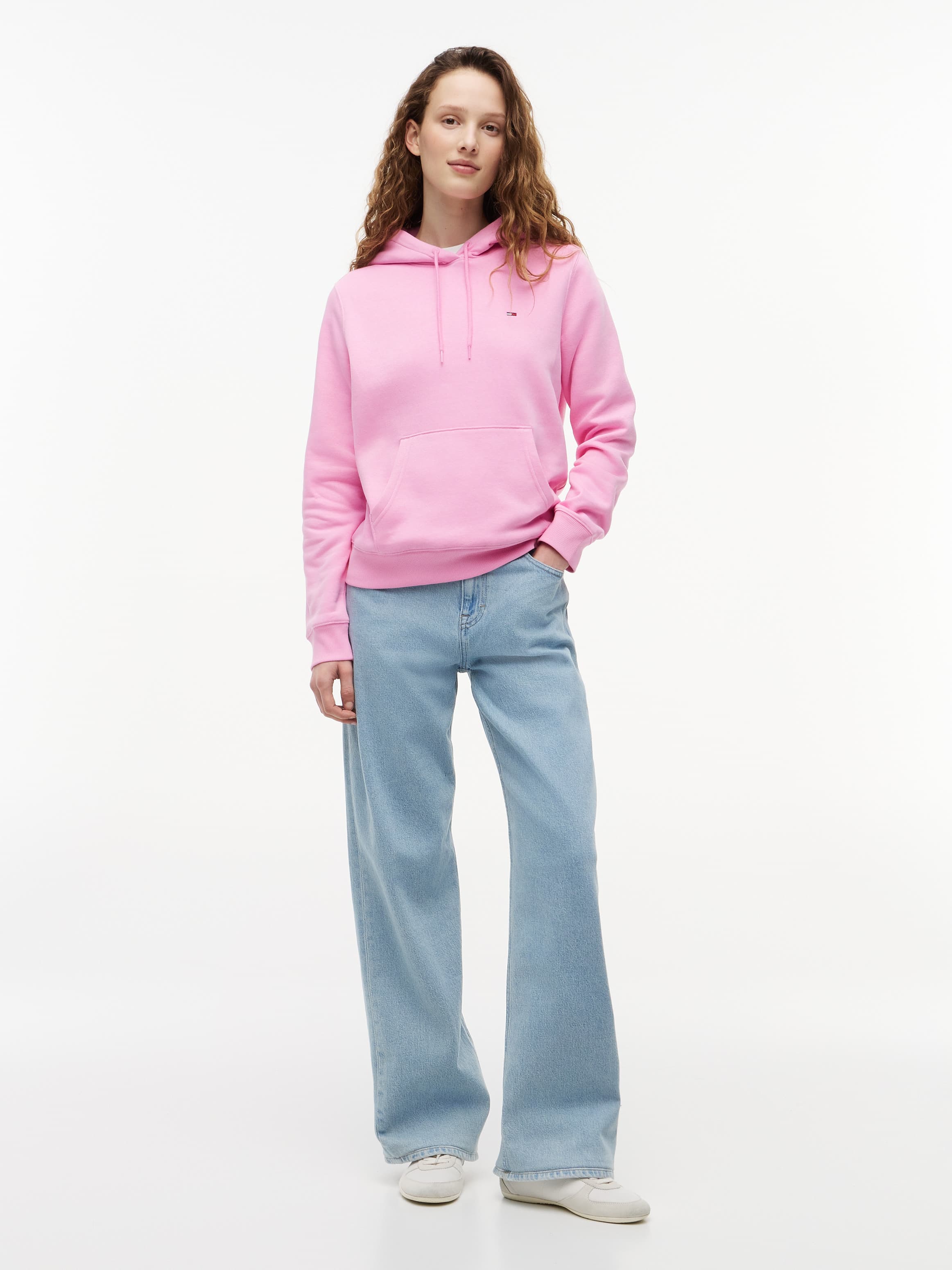 Mid Rise Relaxed Straight Jeans