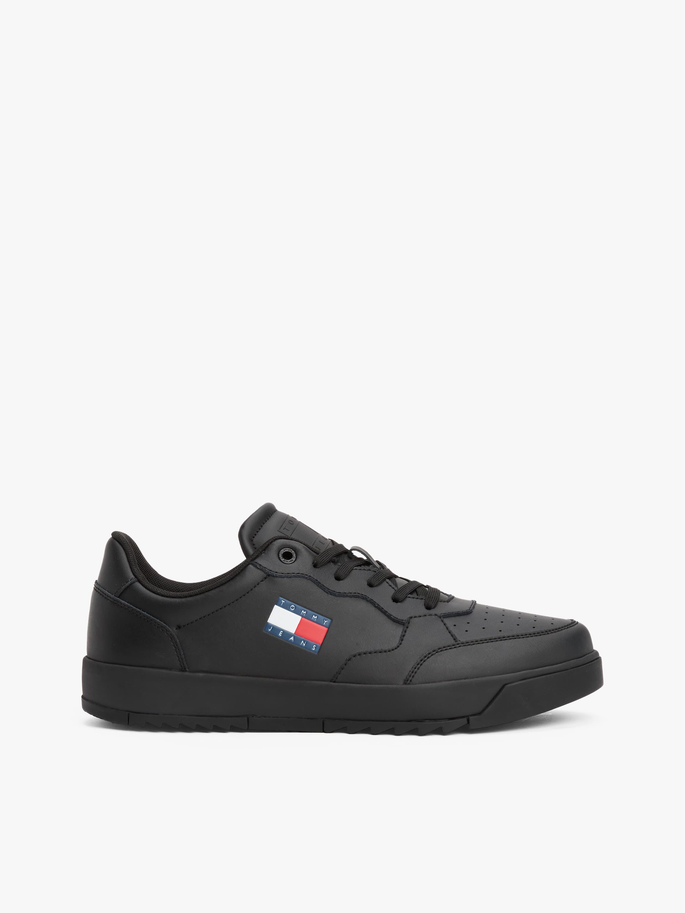 Essential Leather Serrated Trainers