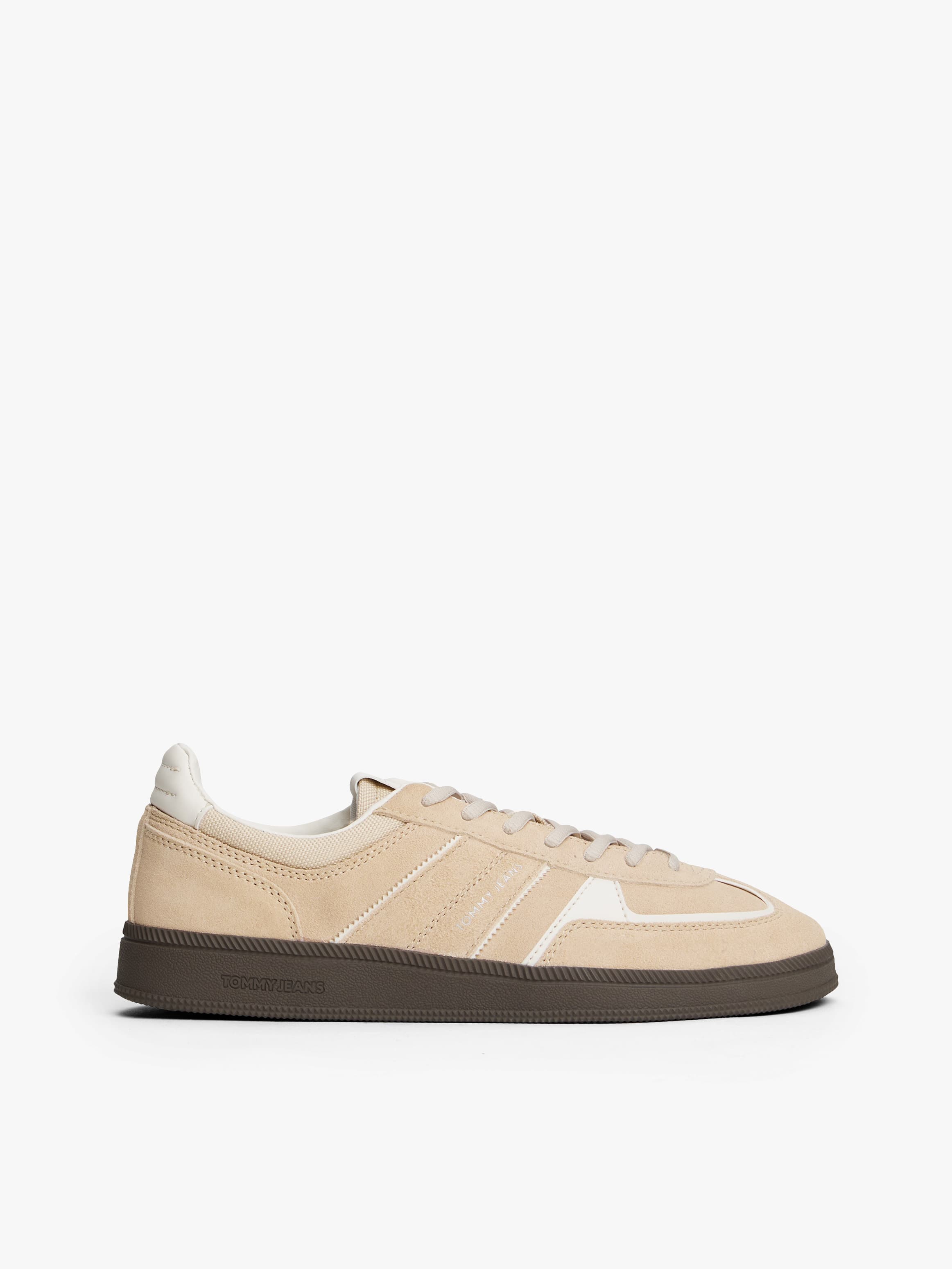 The Greenwich Suede Mixed Texture Trainers