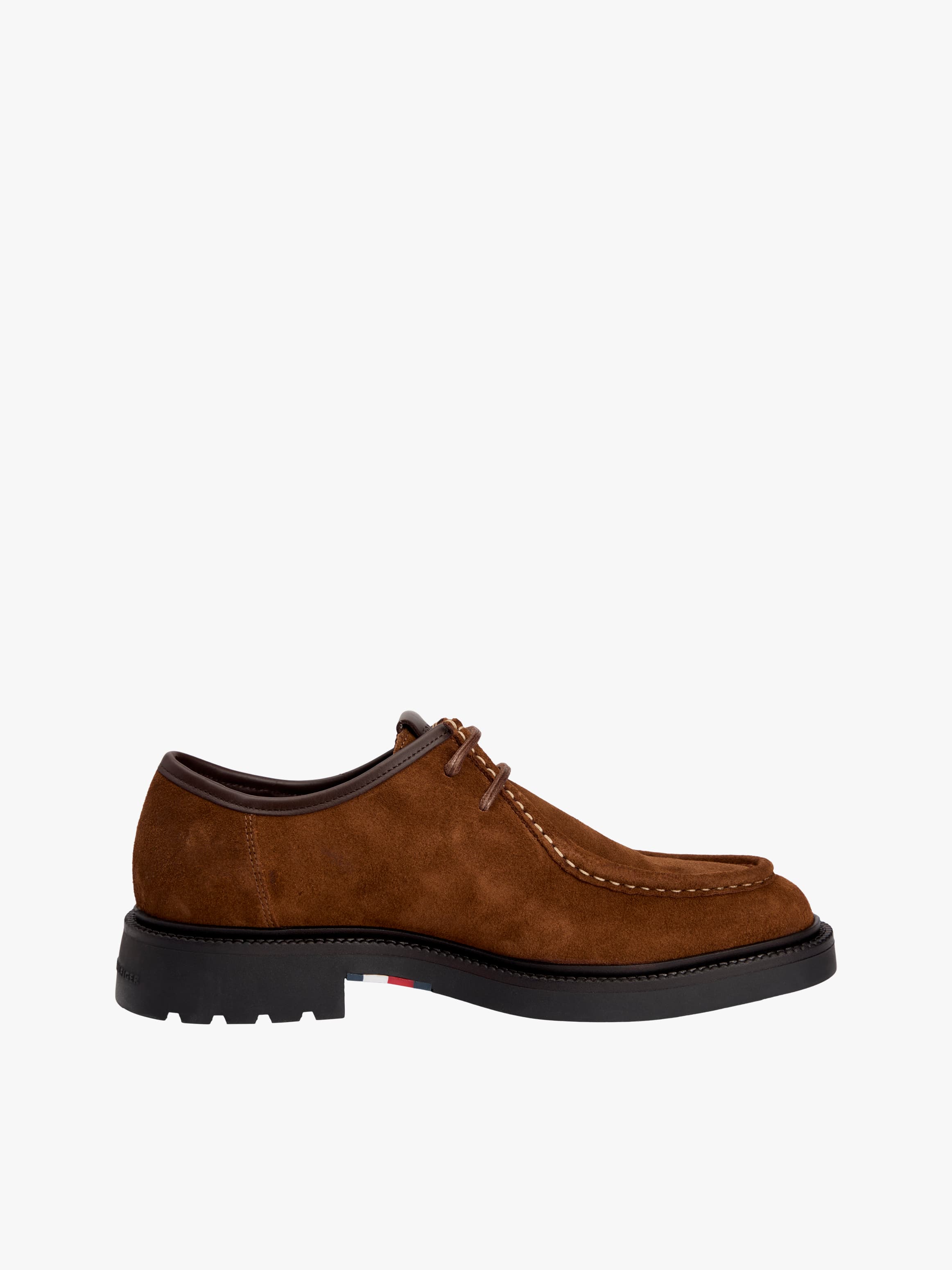 Lightweight Suede Moc Toe Shoes