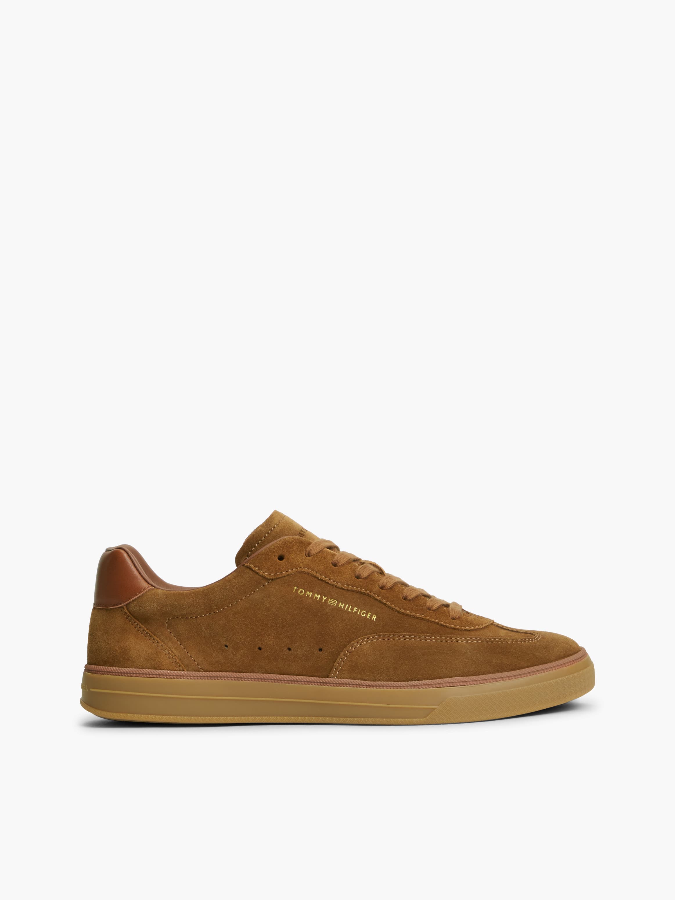 New York Label Luxe Suede Trainers