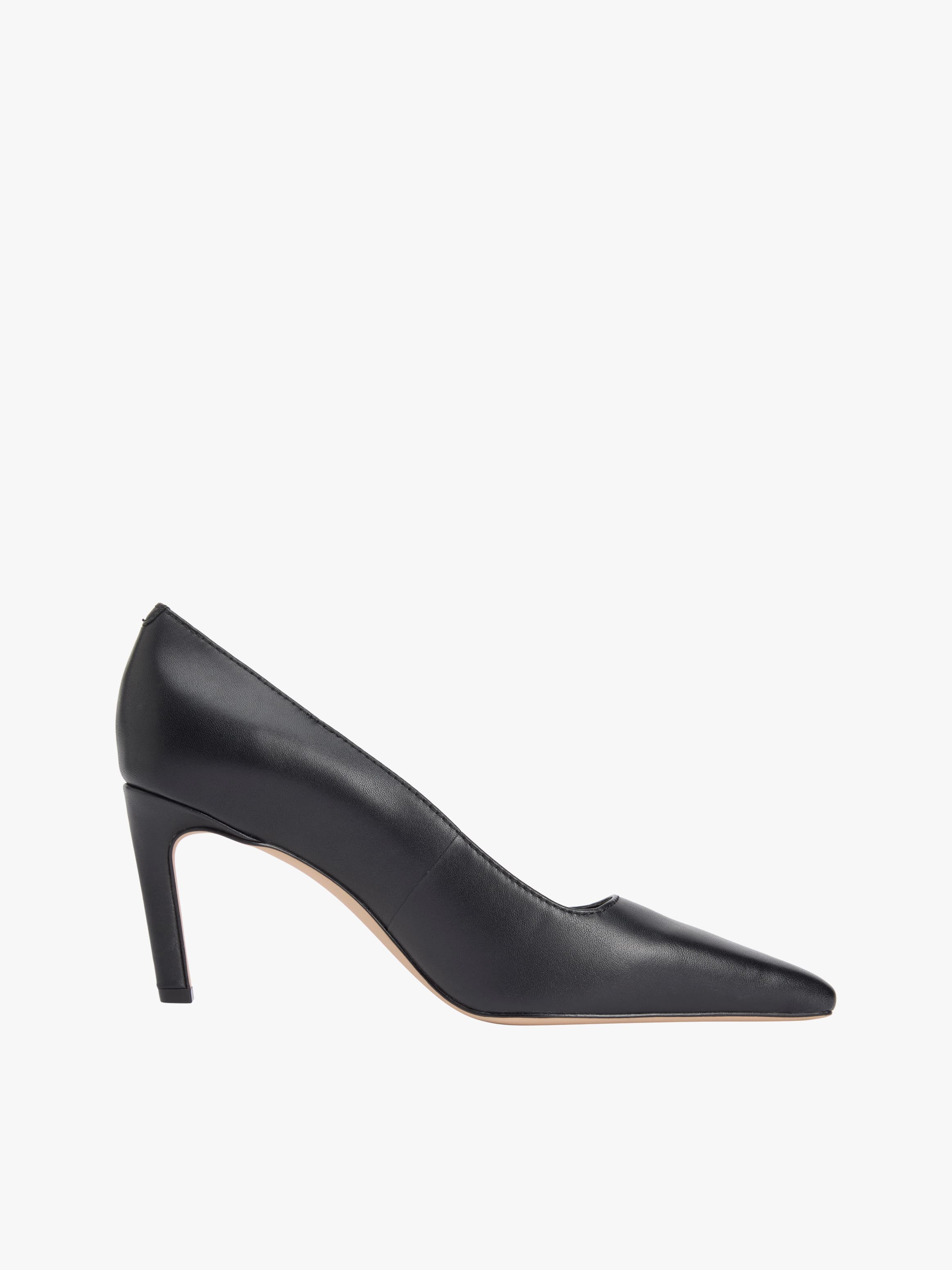 Leather TH Monogram Stiletto Heels