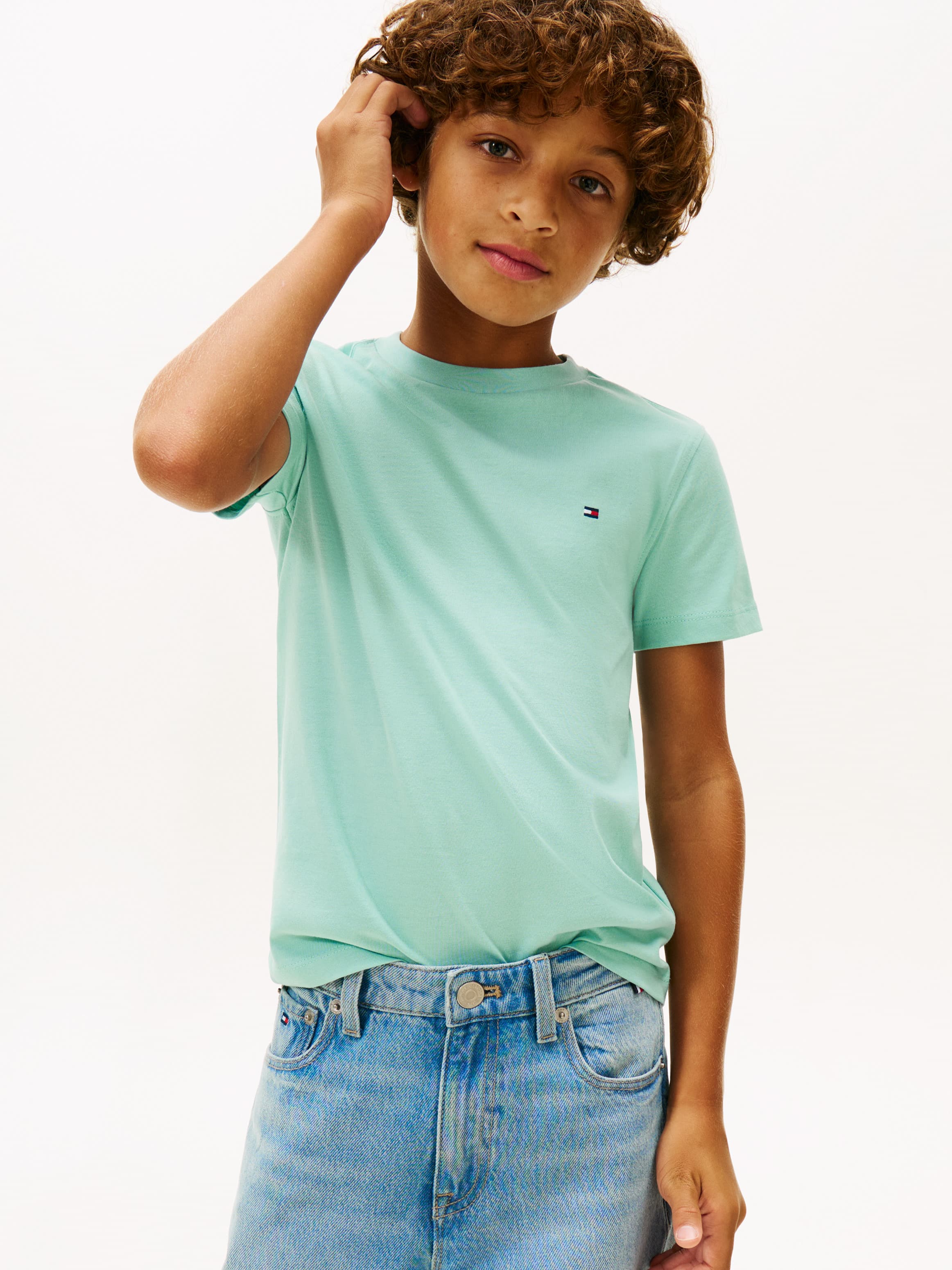 Essential Jersey Crew Neck T-Shirt