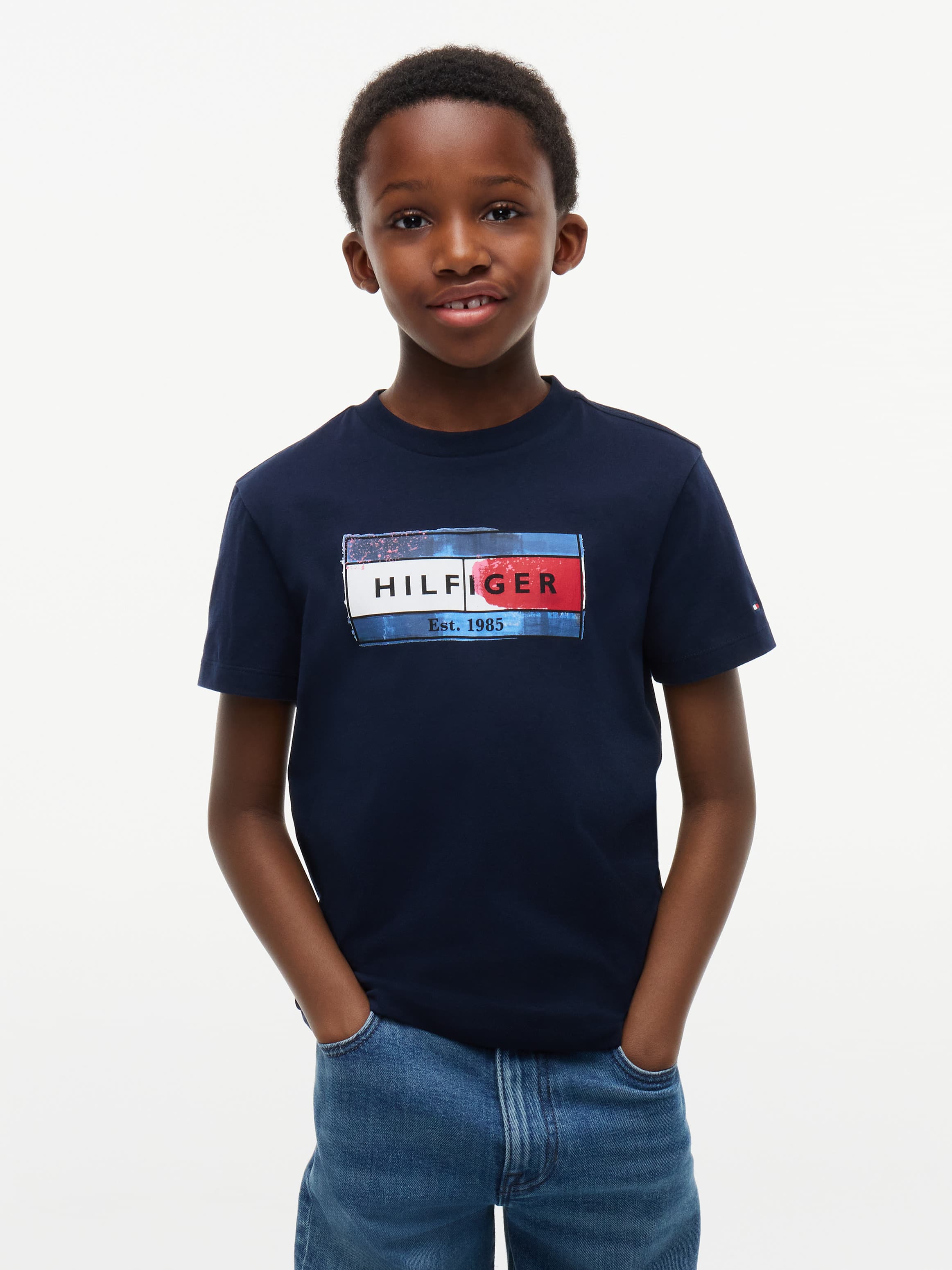Flag Graphic Jersey T-Shirt