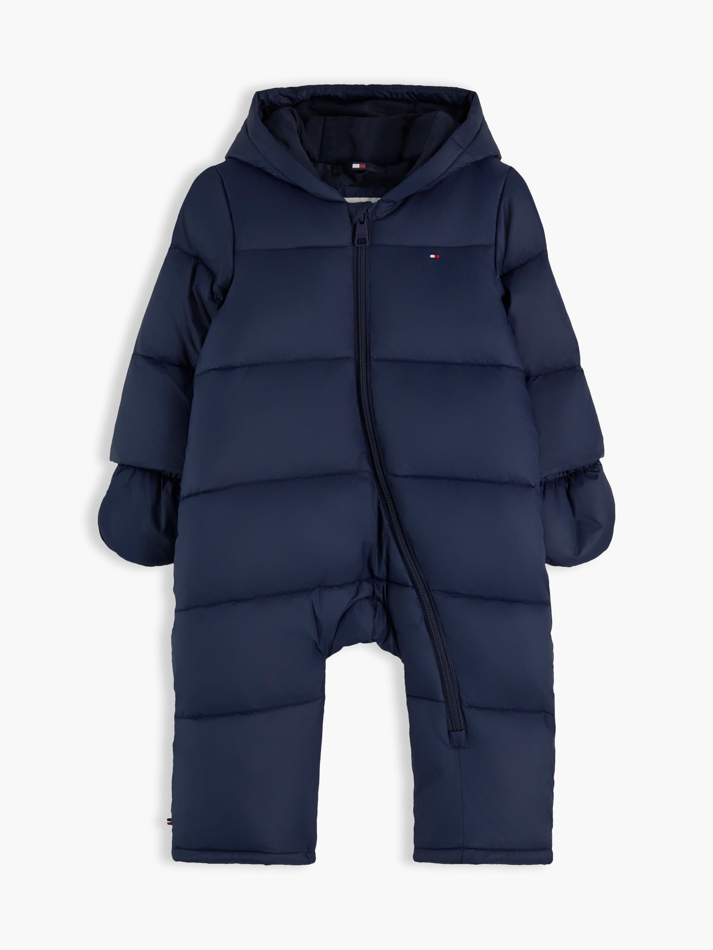 Zip-Thru Snowsuit with Mittens and Booties