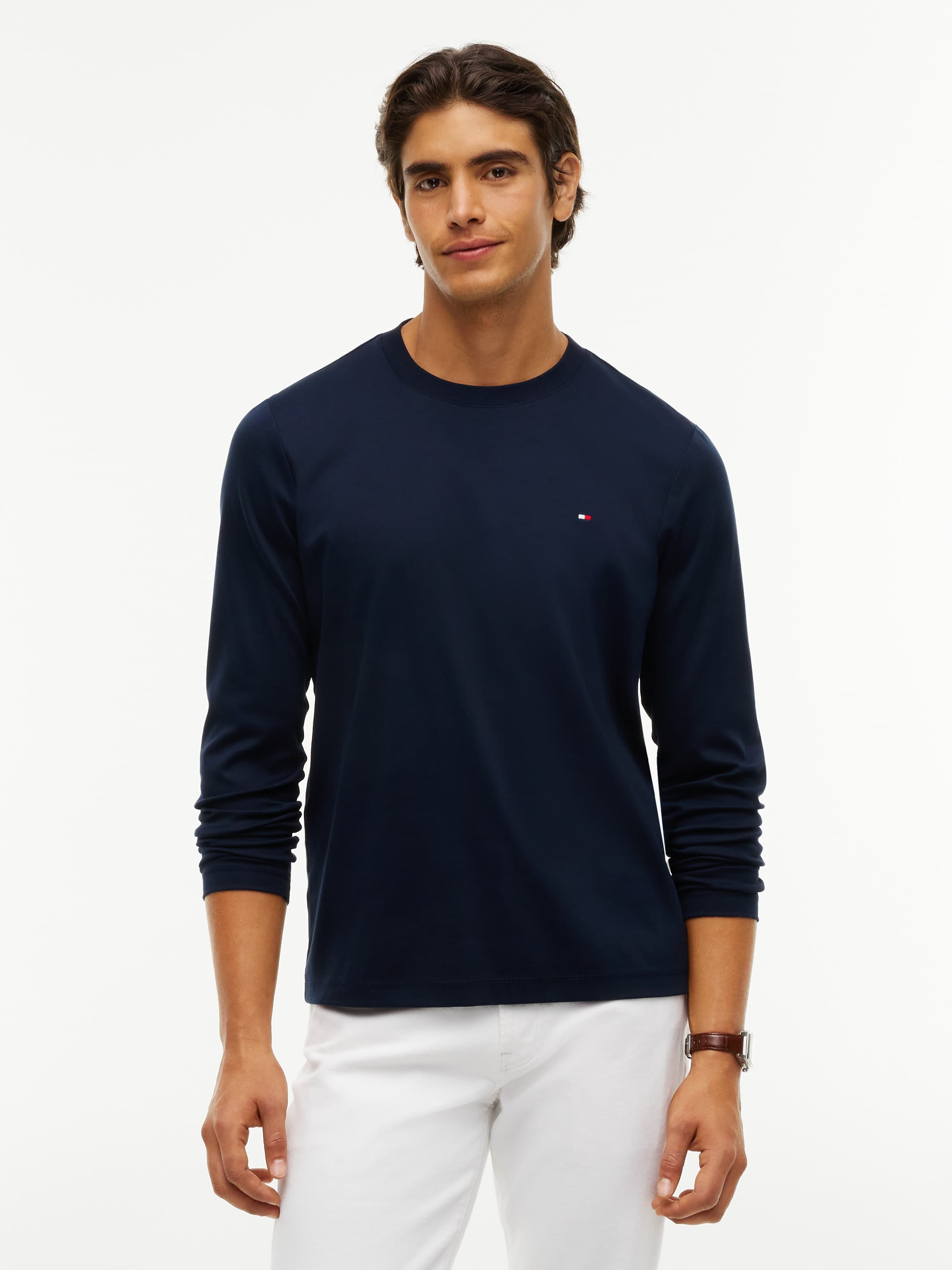 Slim Interlock Long Sleeve T-Shirt