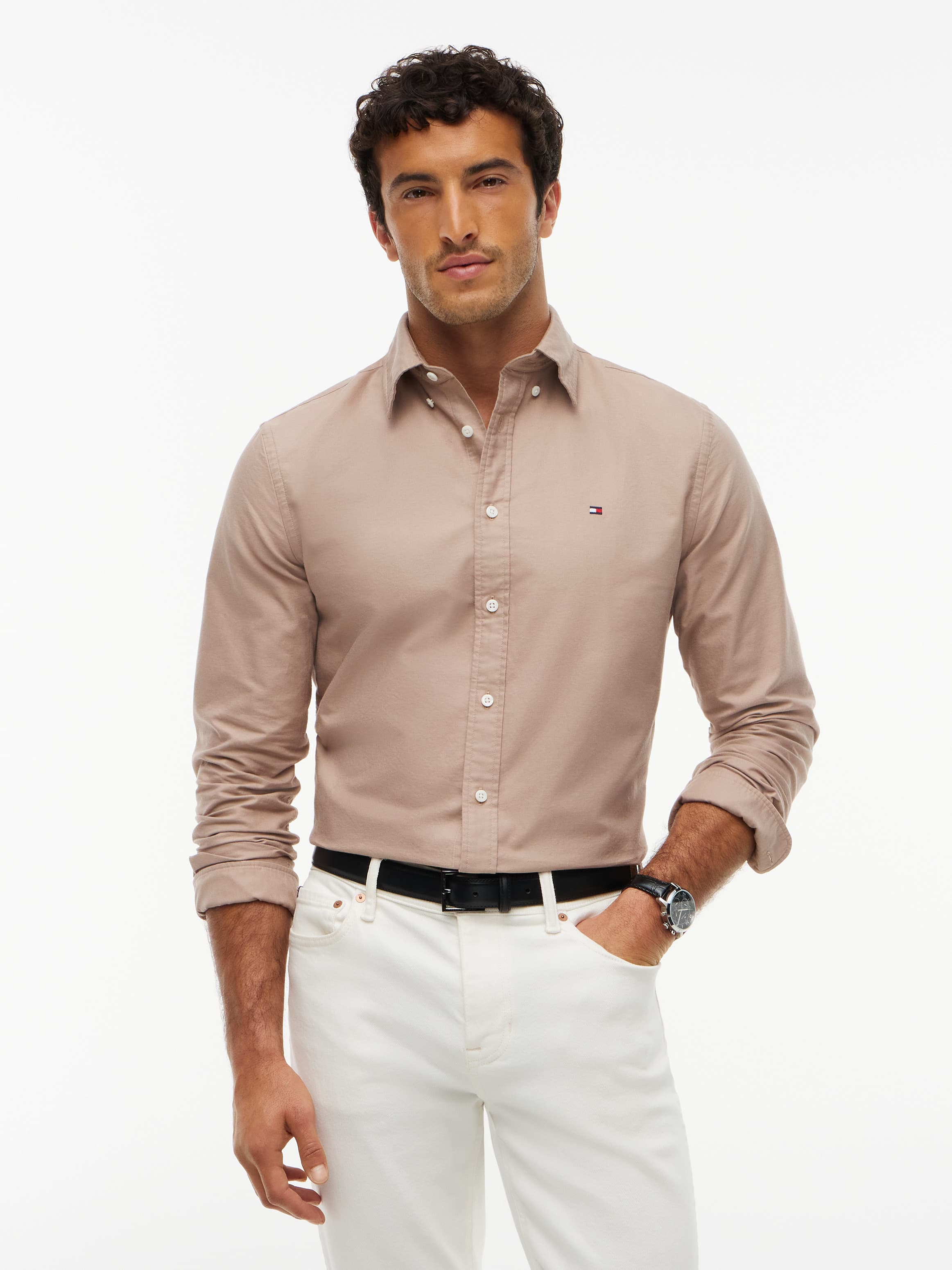 Regular Fit Button-Down Oxford Shirt