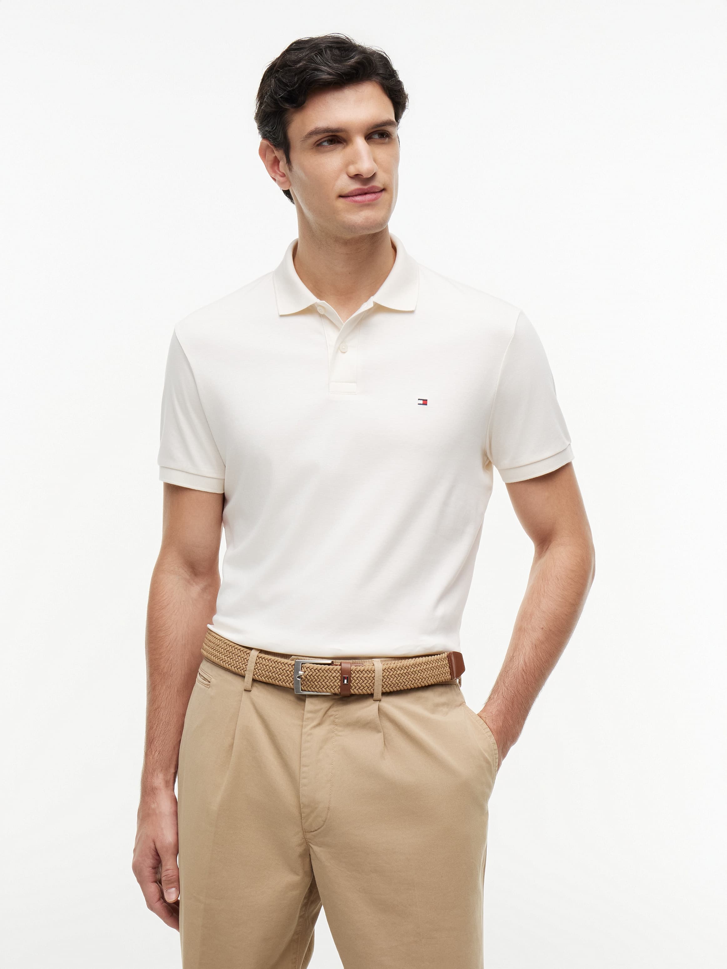 Regular Fit Fluid Cotton Polo Shirt
