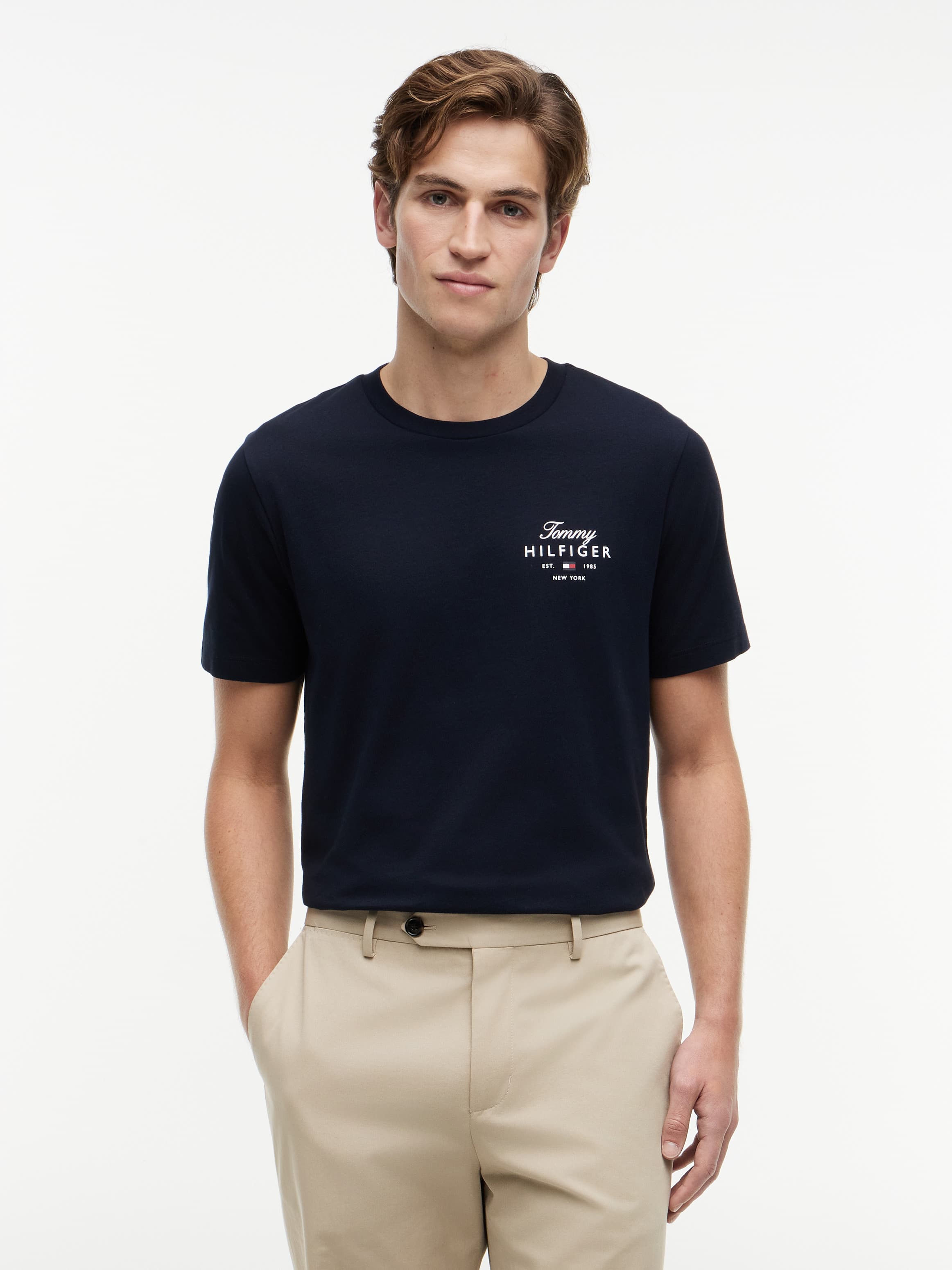 Logo Jersey Crew Neck T-Shirt