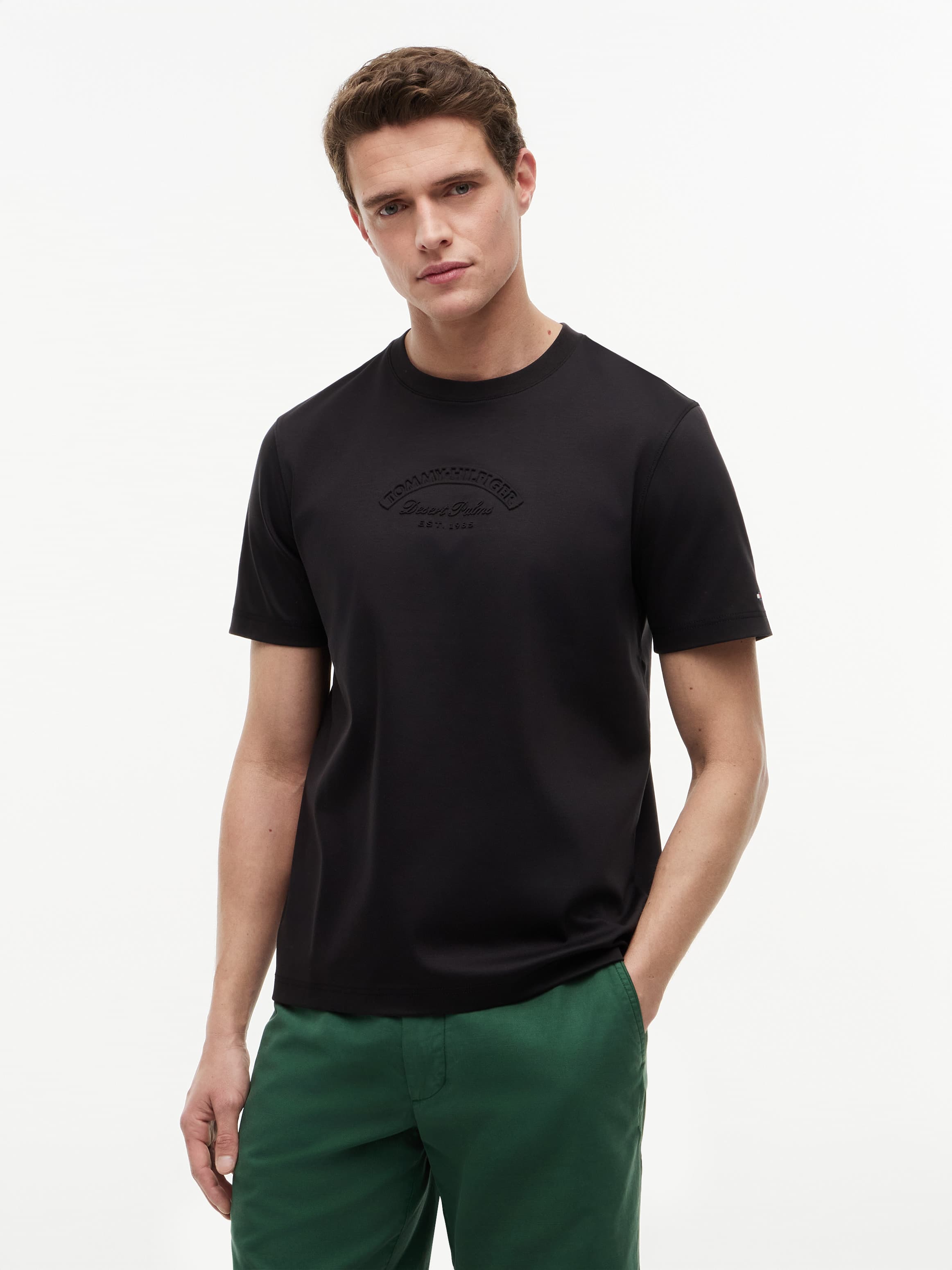 Embossed Logo Interlock T-Shirt