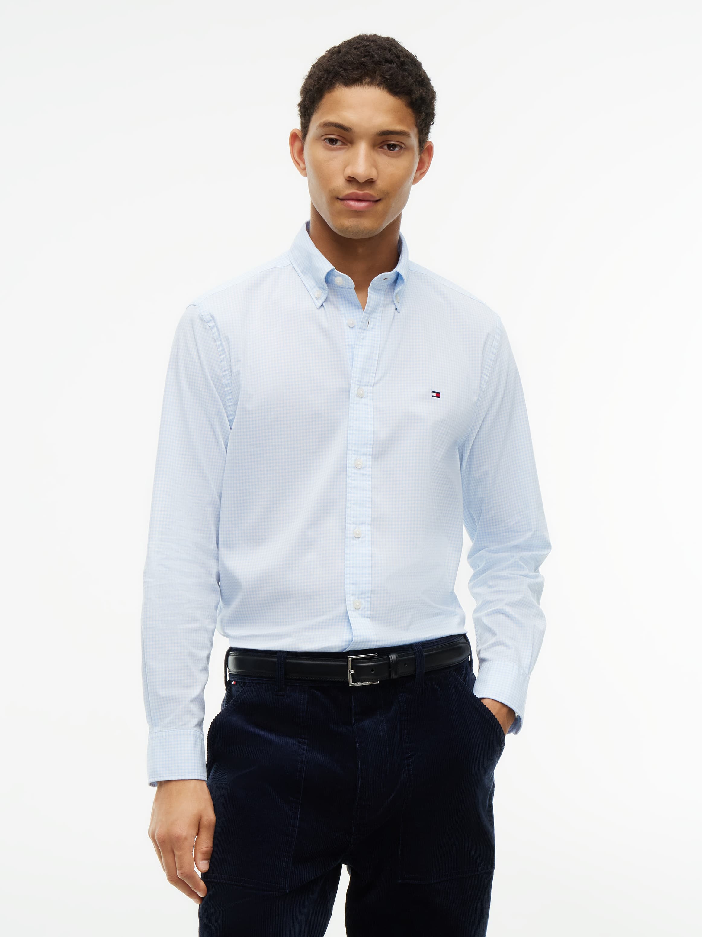 Regular Fit Flex Gingham Shirt
