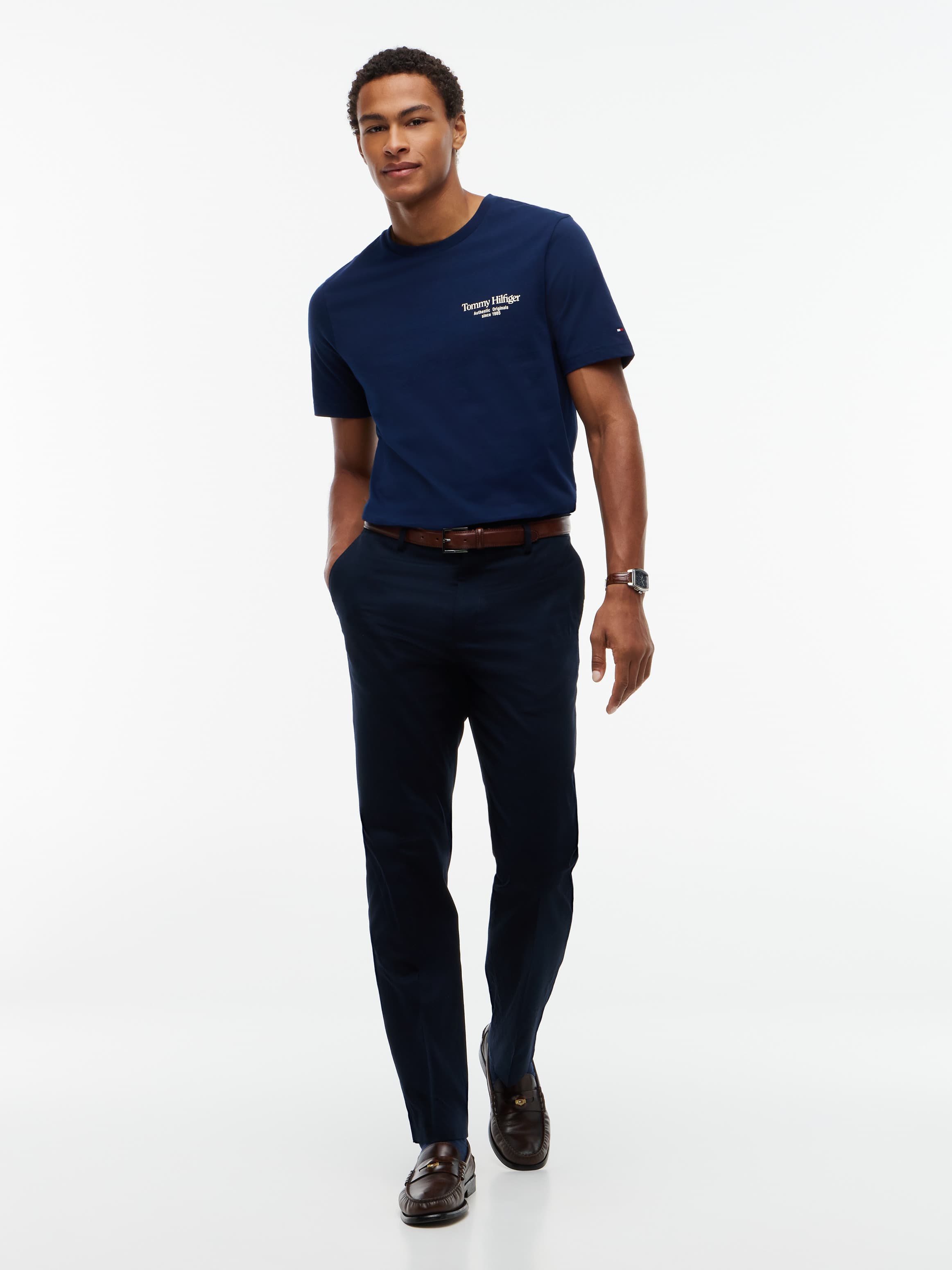 Back Logo Crew Neck T-Shirt