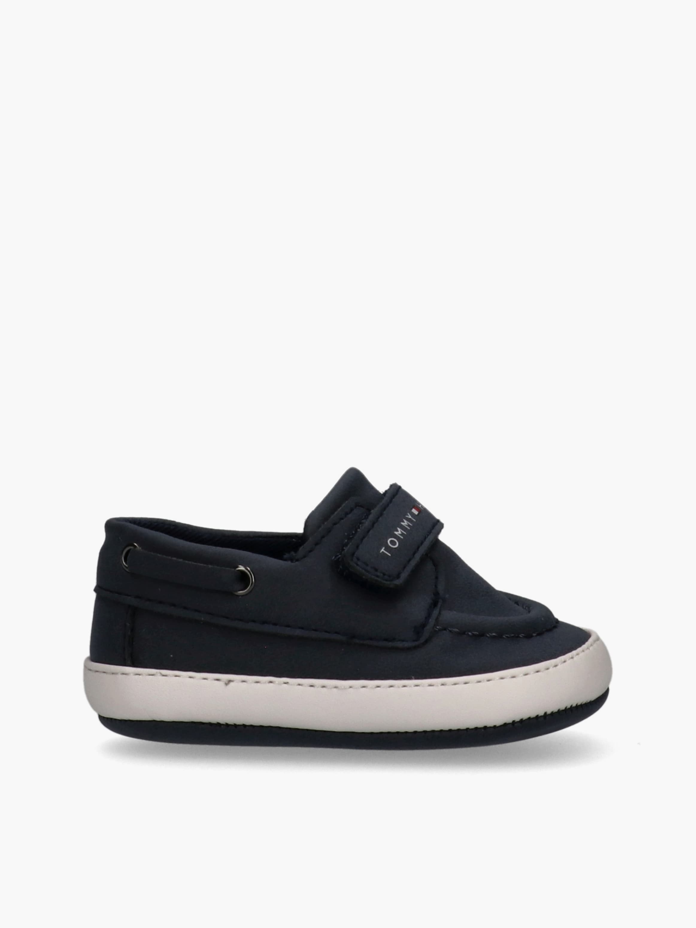 Baby Moccasin-Style Shoes with Velcro Strap