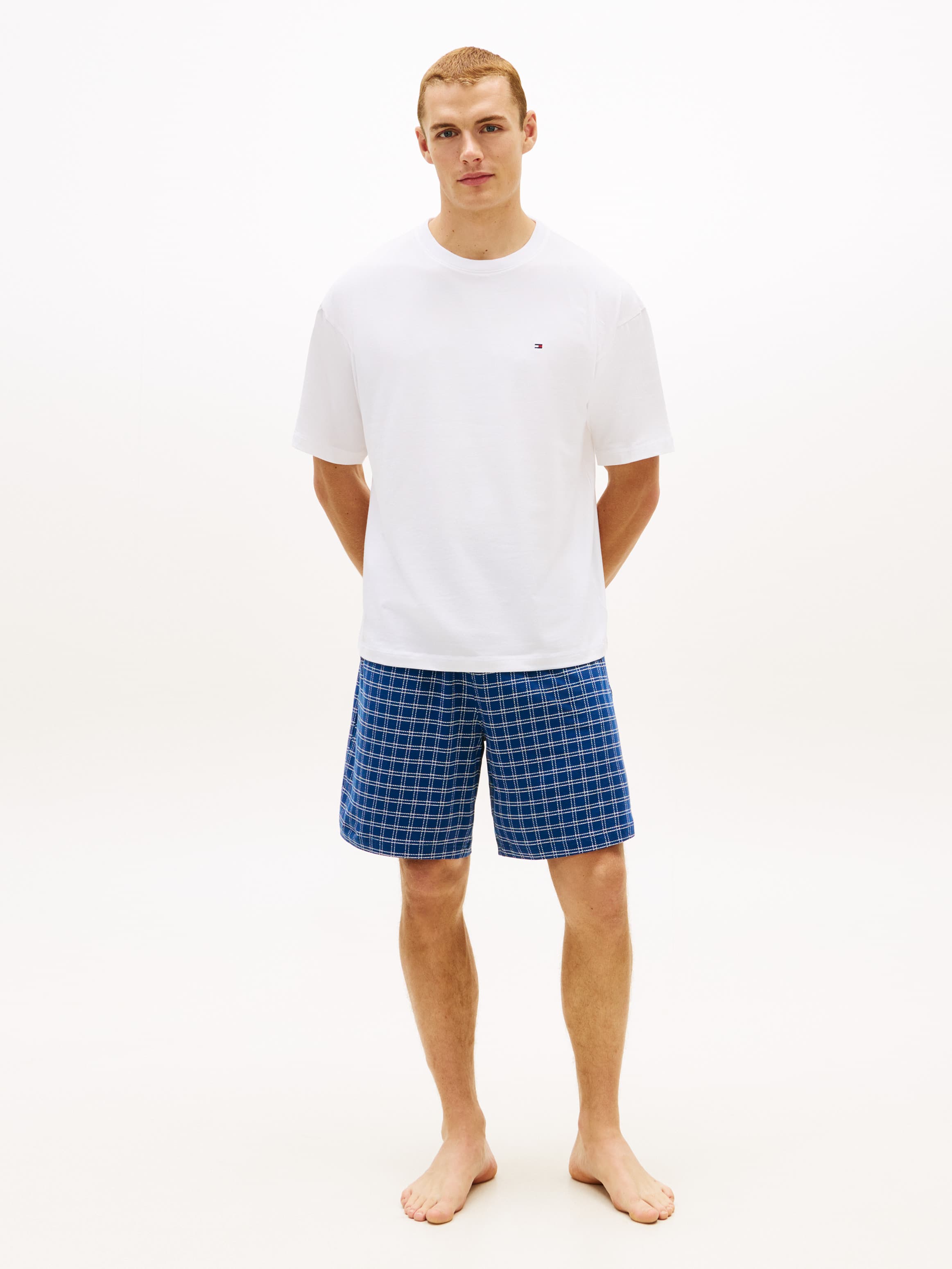 TH Original Print Jersey Shorts Pyjama Set
