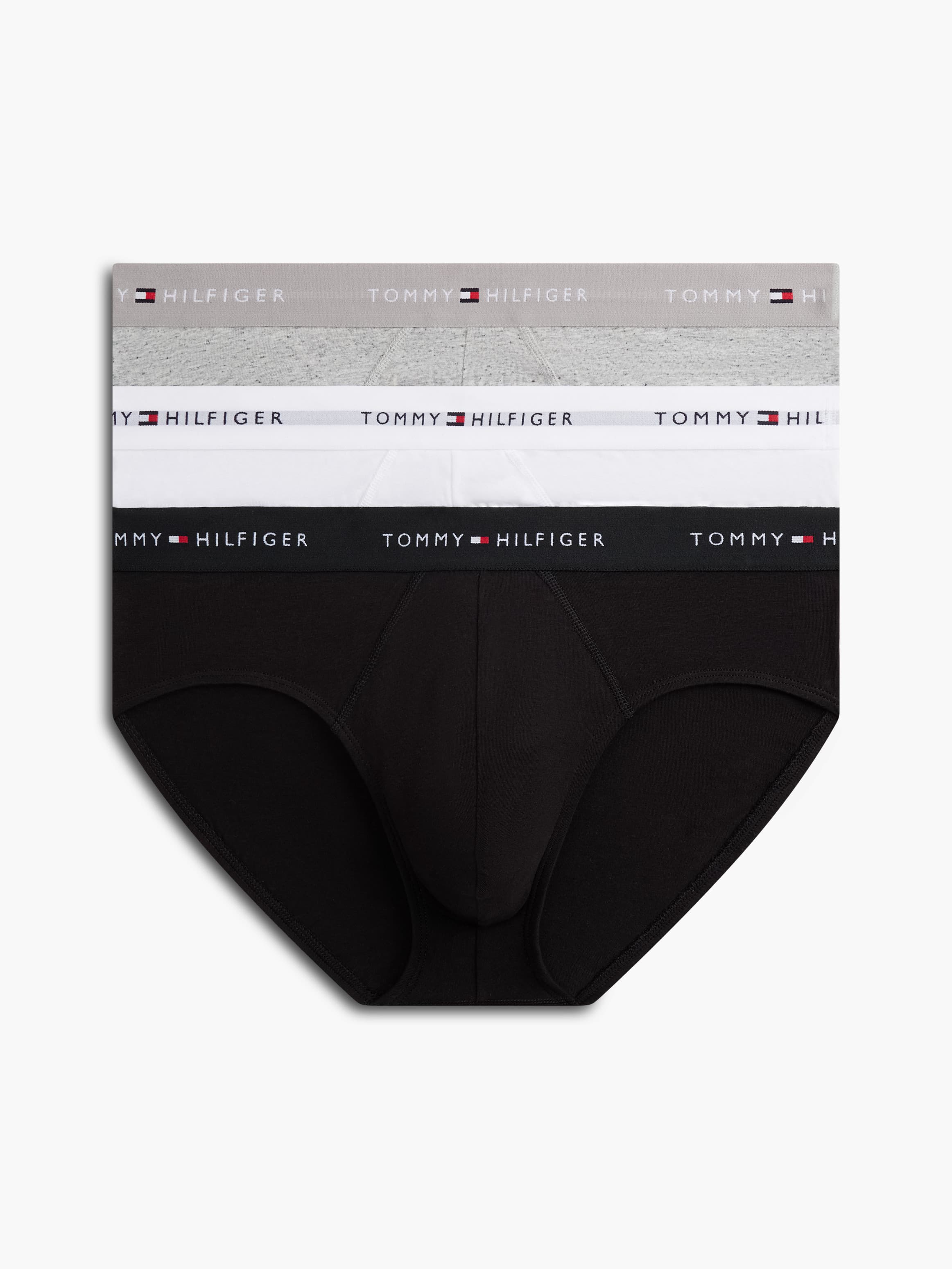3-Pack Signature Repeat Logo Waistband Briefs