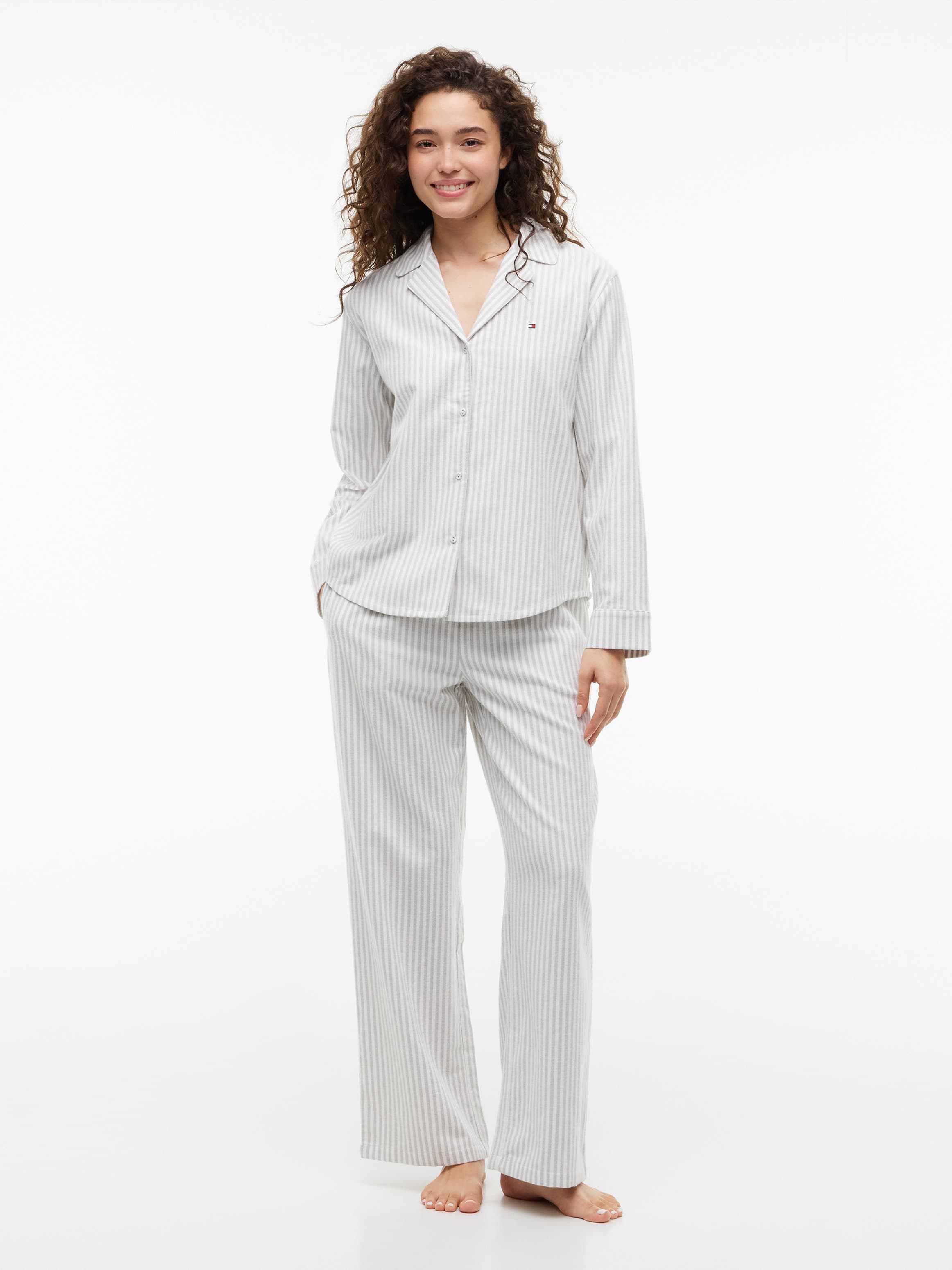 Essential Herringbone Flannel Pyjama Set