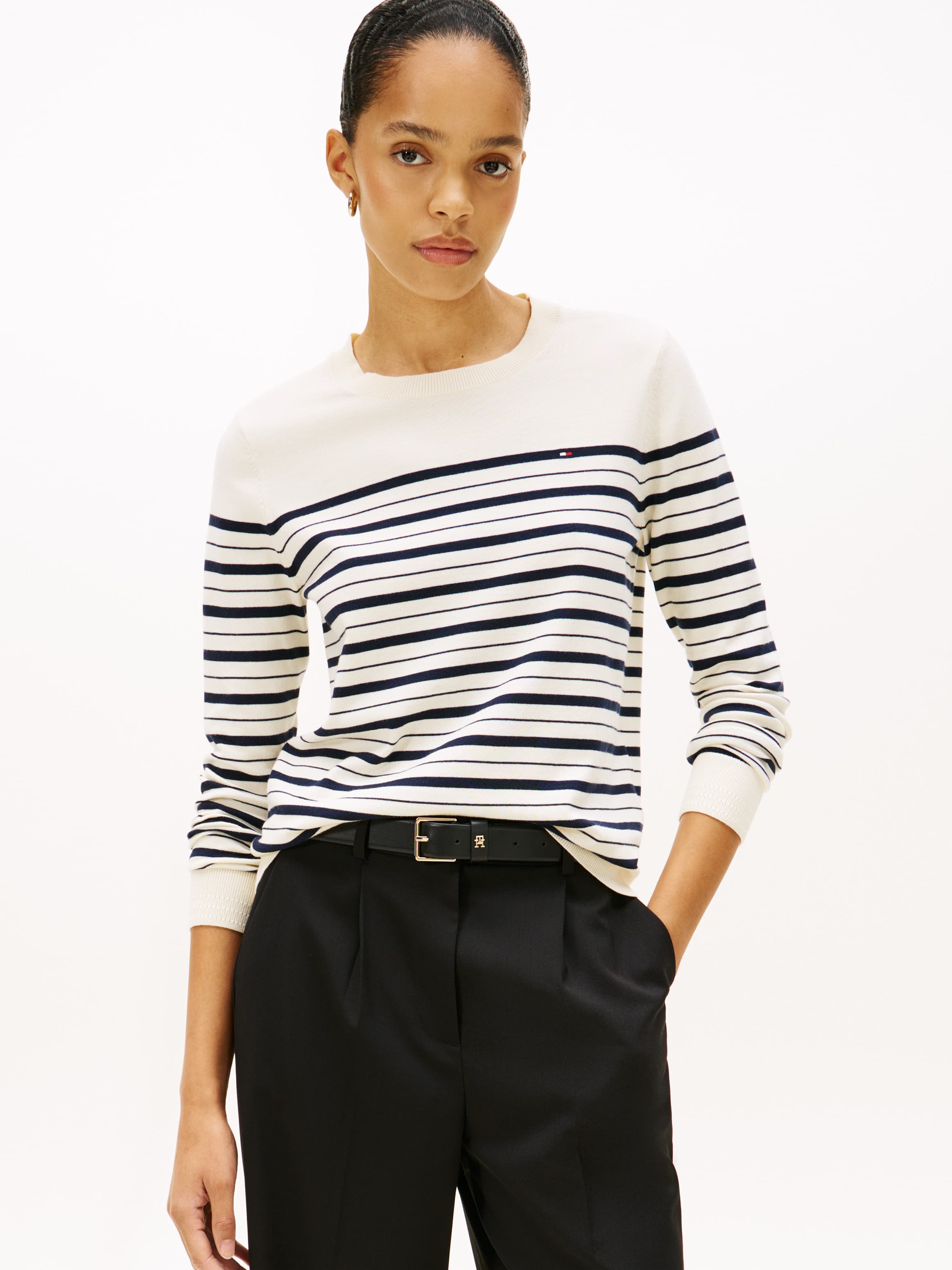 Jersey Crew Neck Jumper
