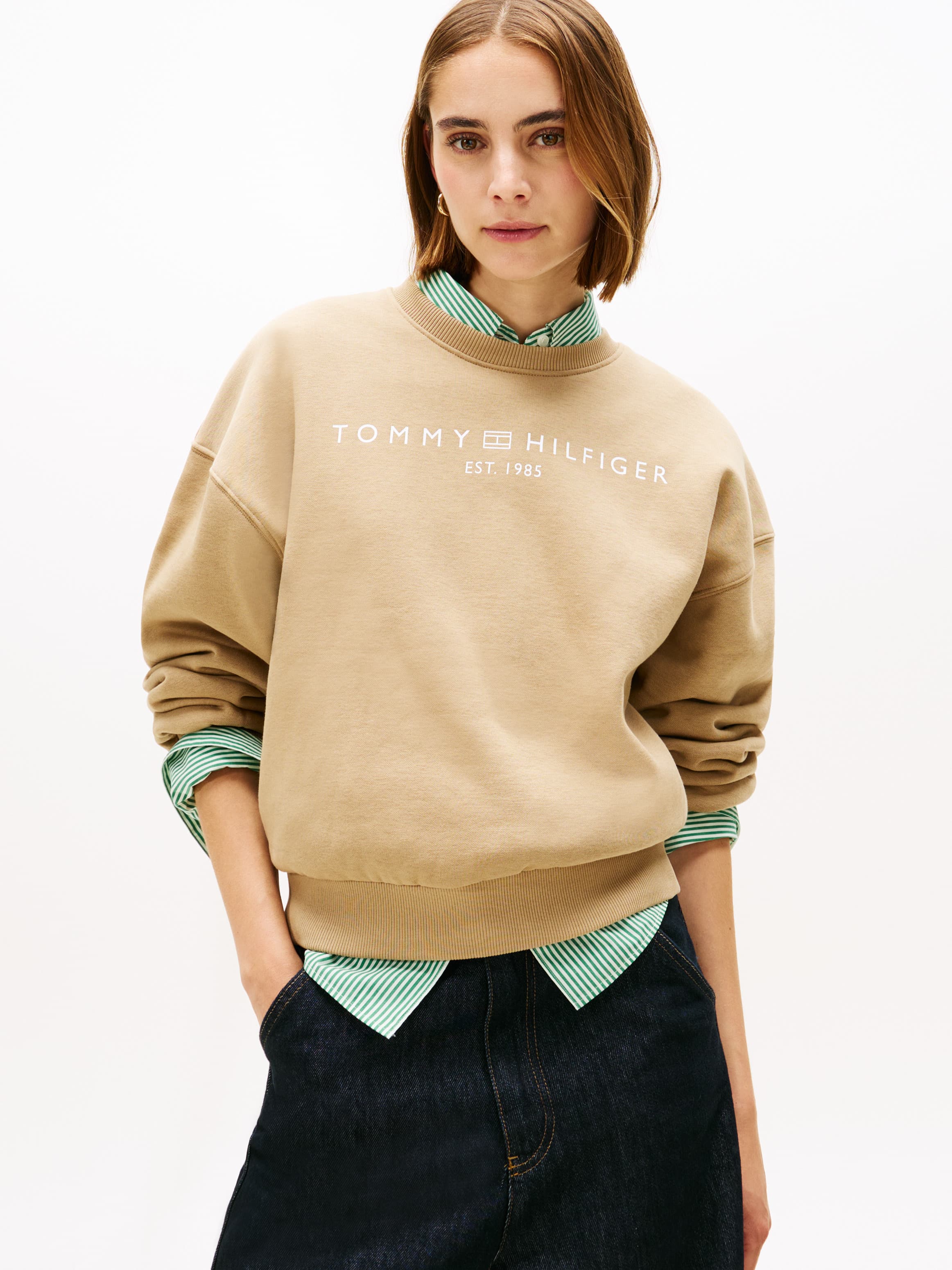 Flex Fleece Relaxed Crew Neck Sweatshirt