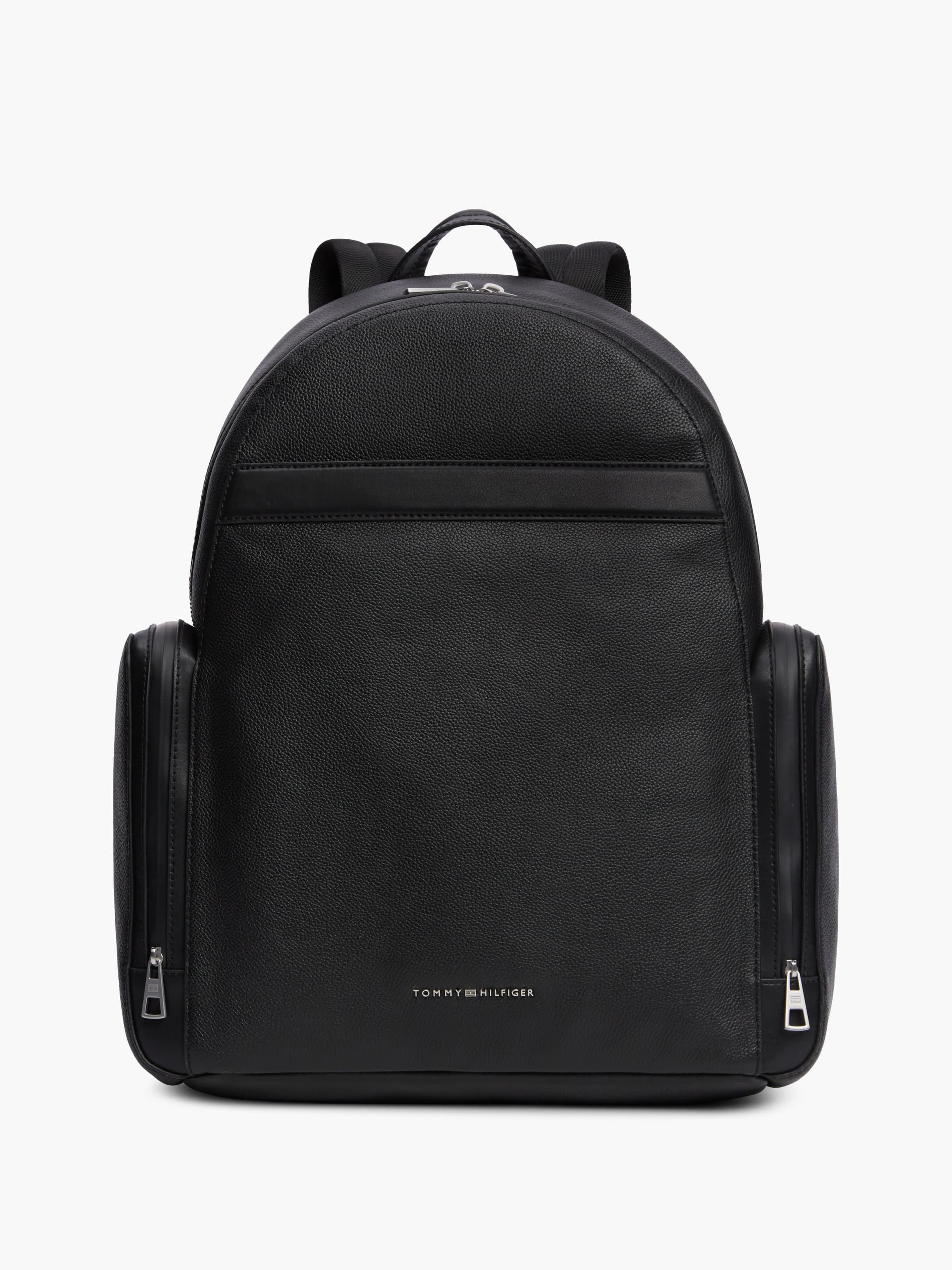 TH Business Leather Dome Backpack