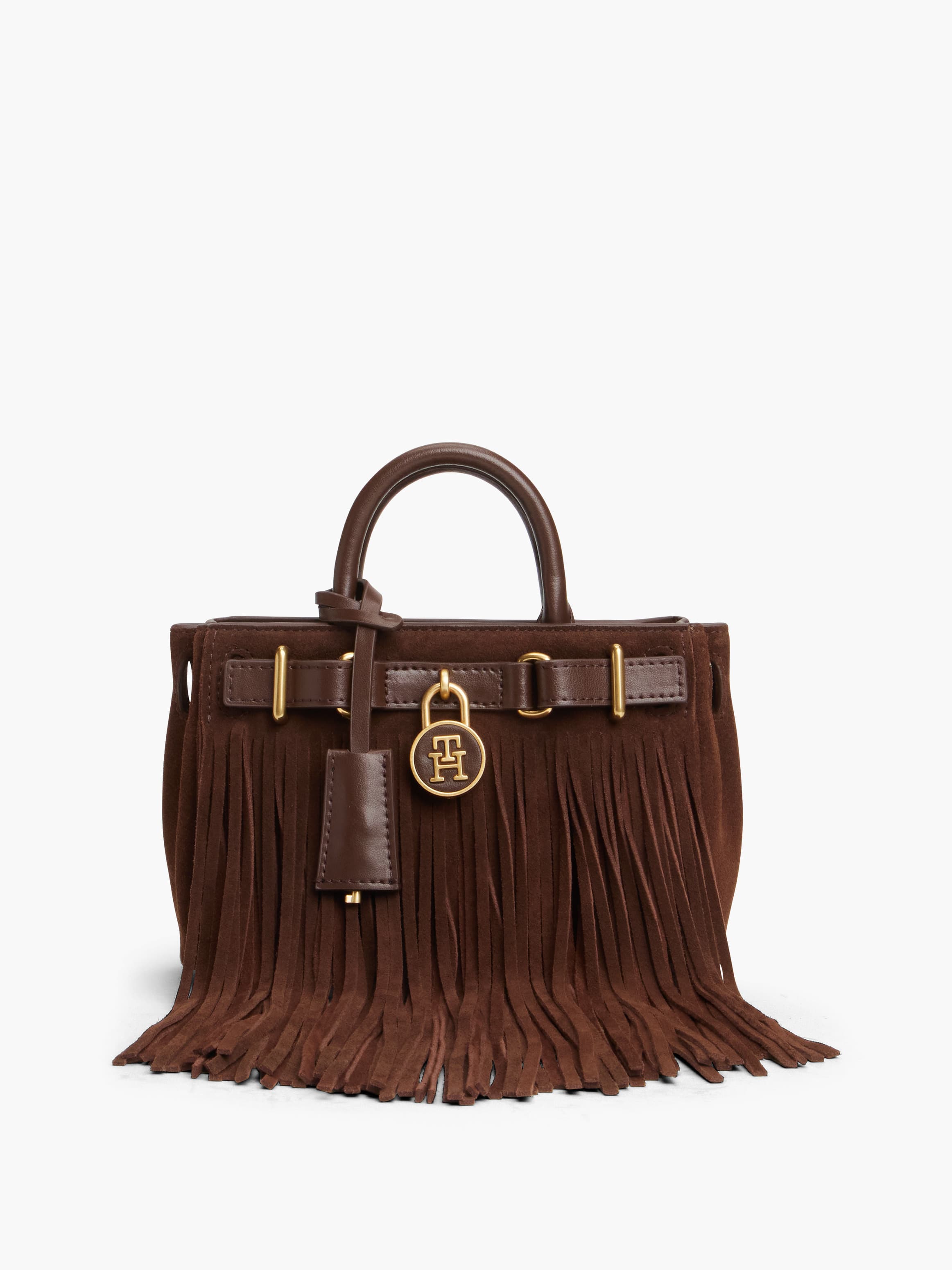 The American Icon Suede Fringe Tote Bag