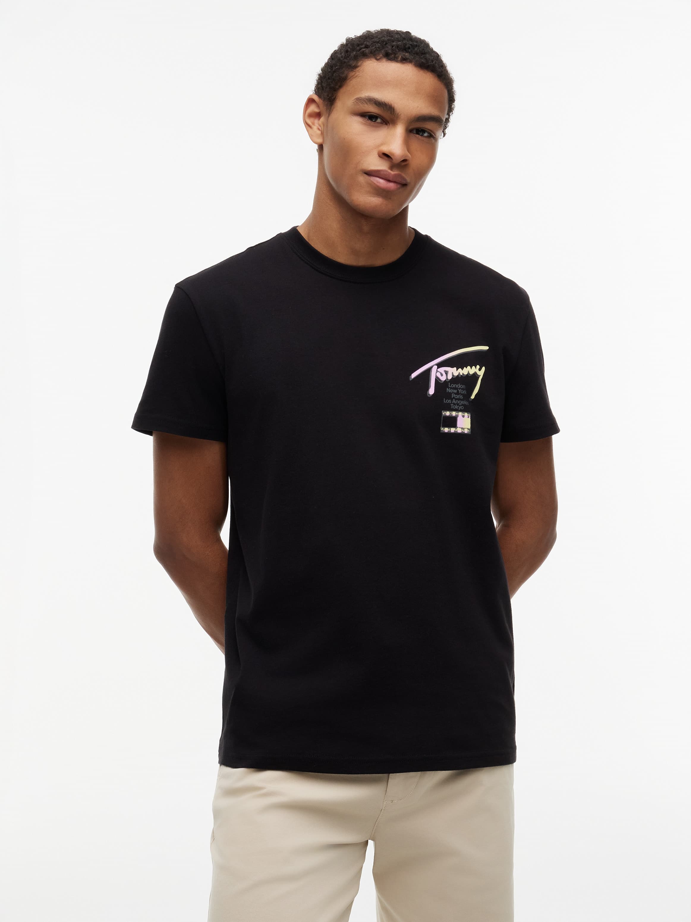 Signature Logo Crew Neck T-Shirt