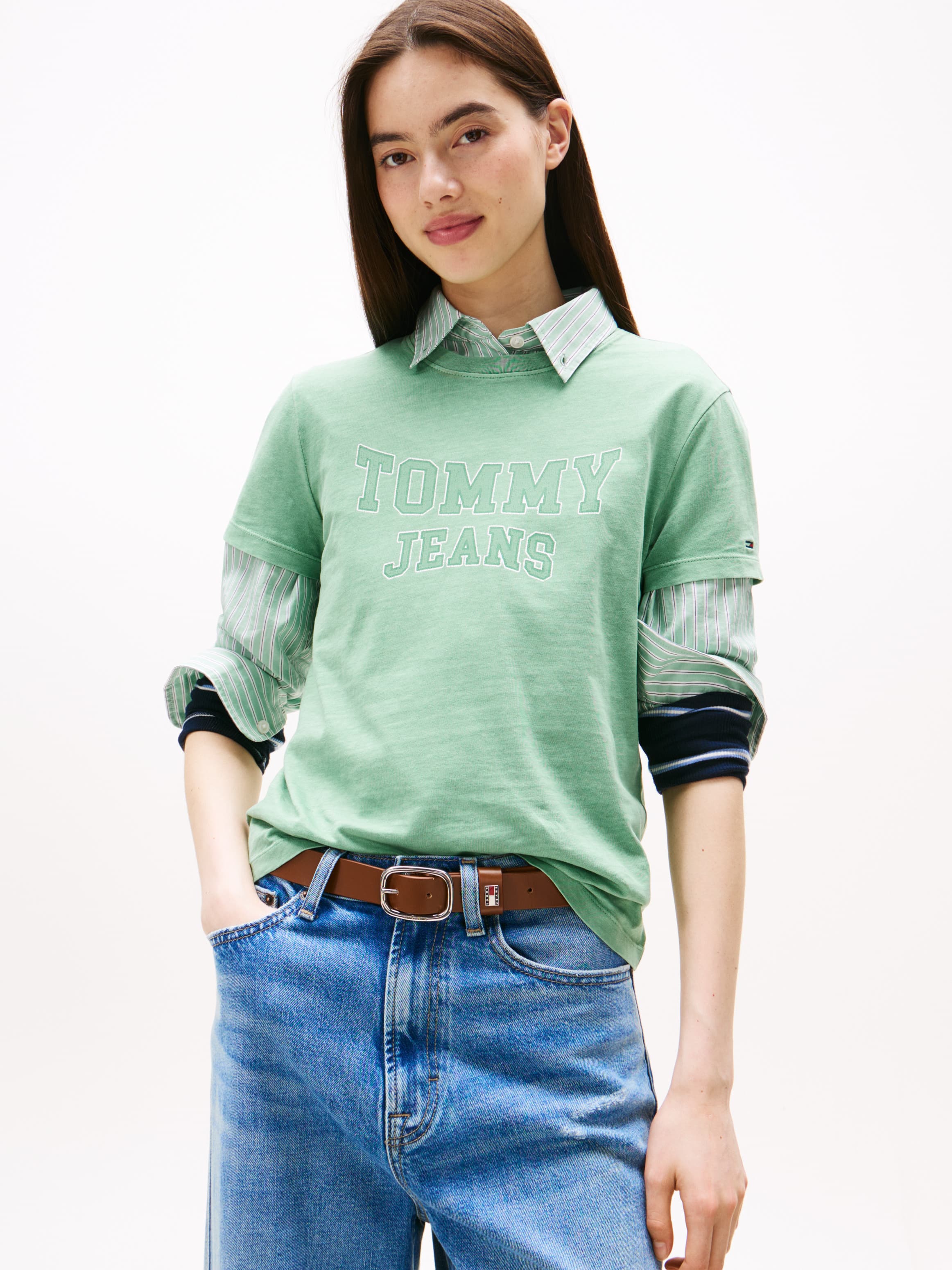 Varsity Crew Neck T-Shirt