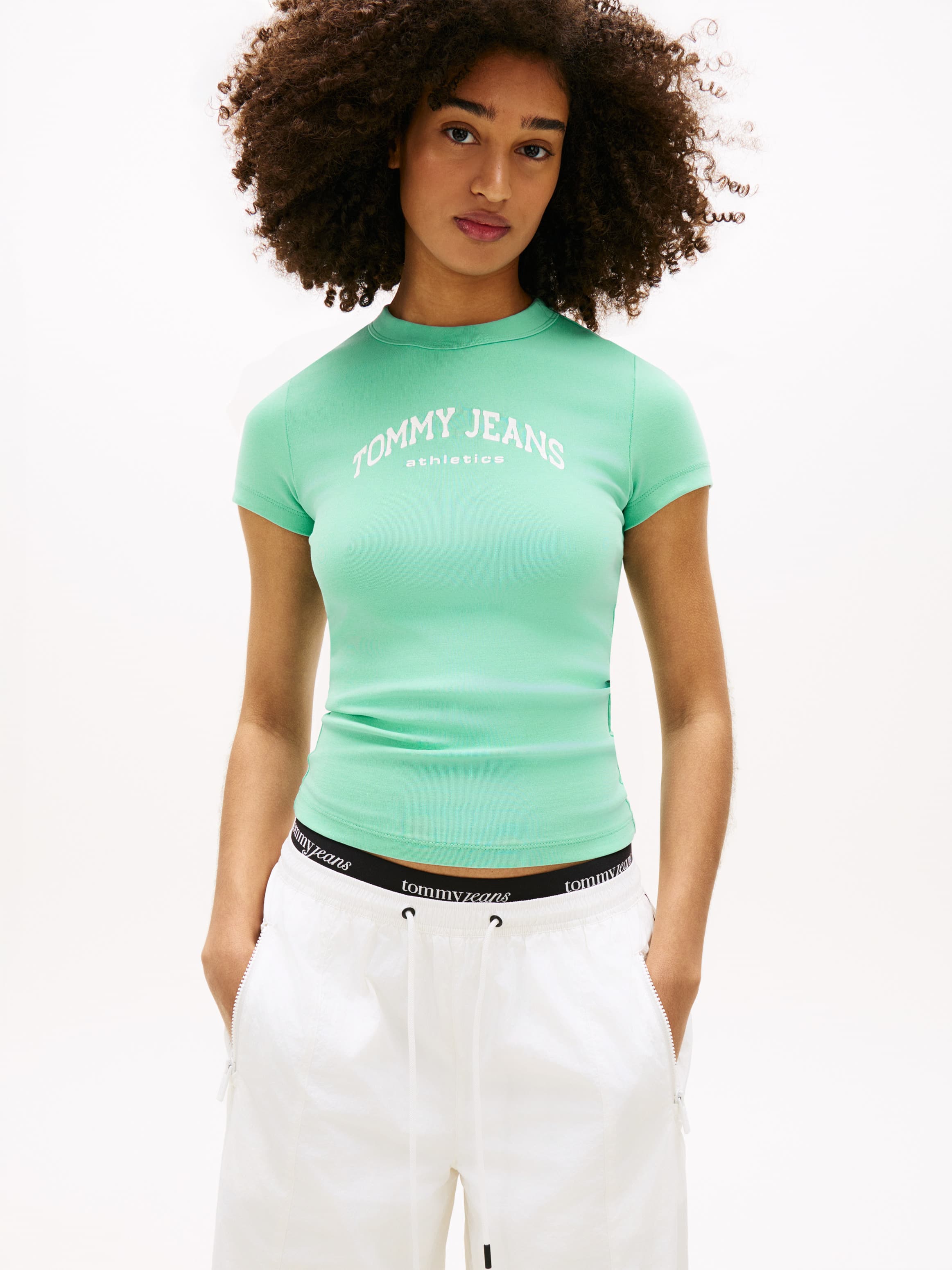 Logo Slim Crew Neck T-Shirt