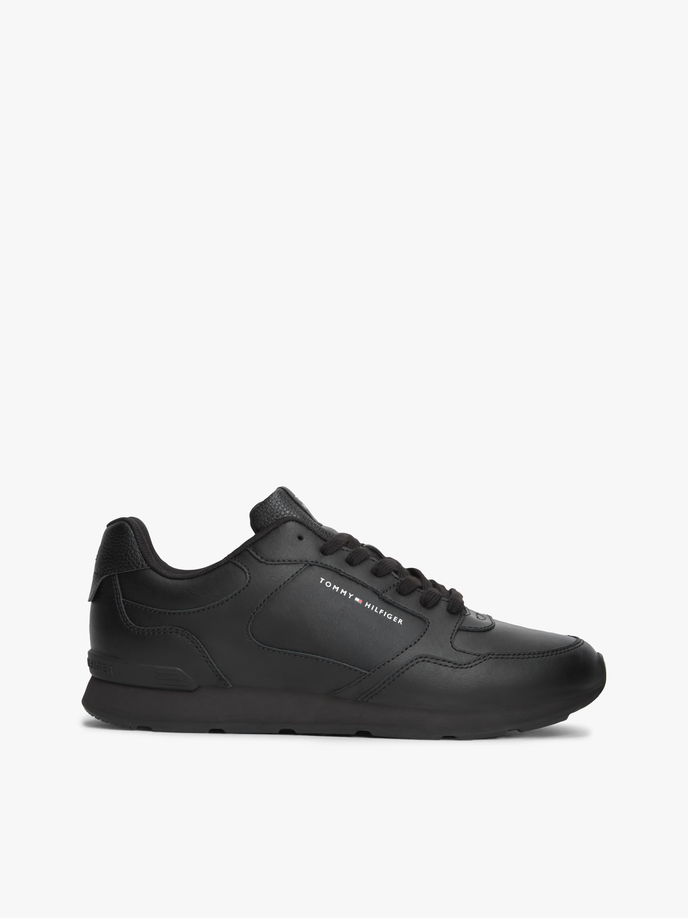 Logo Lightweight Trainers with Leather