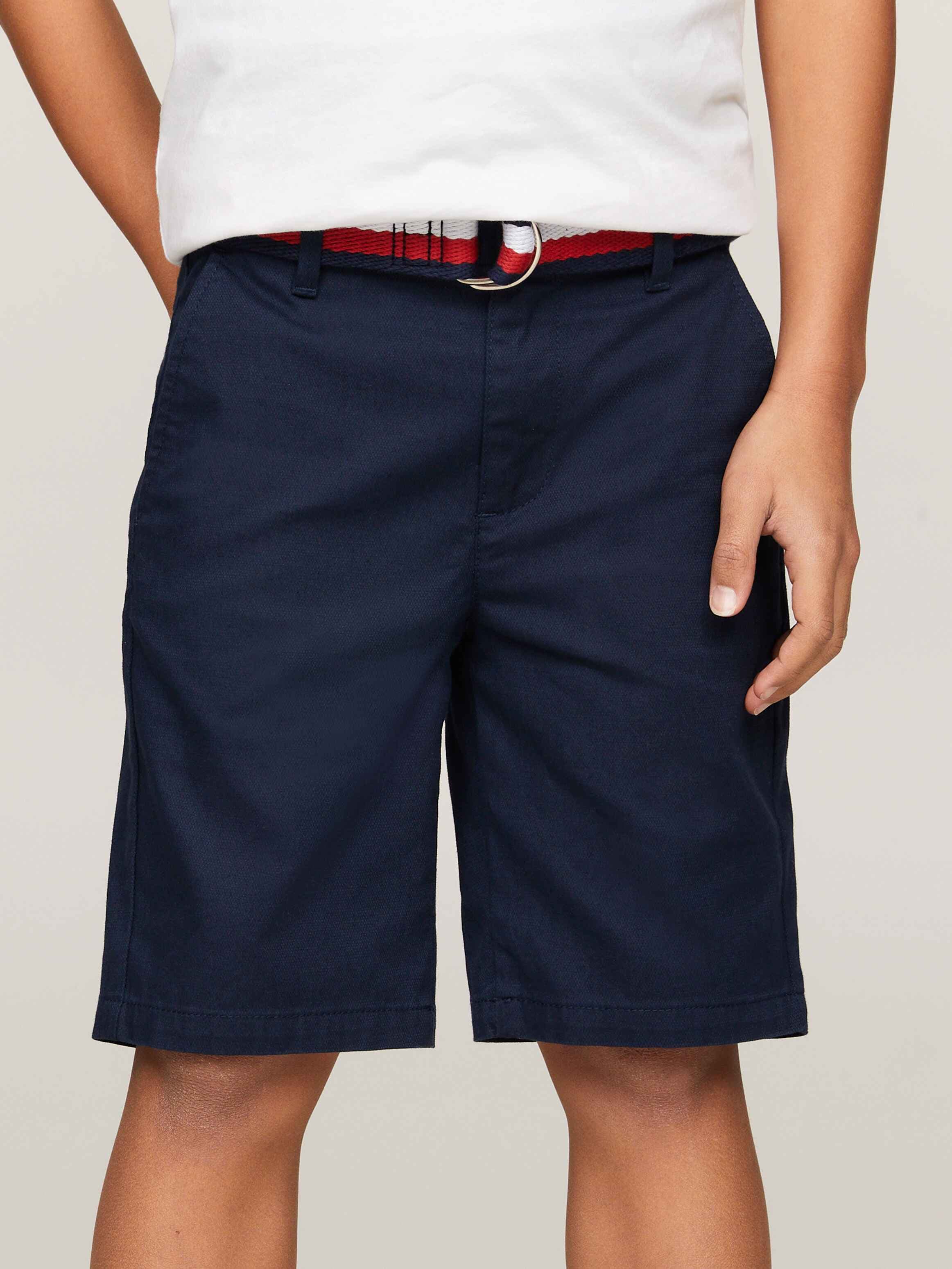 Woven Belt Chino Shorts