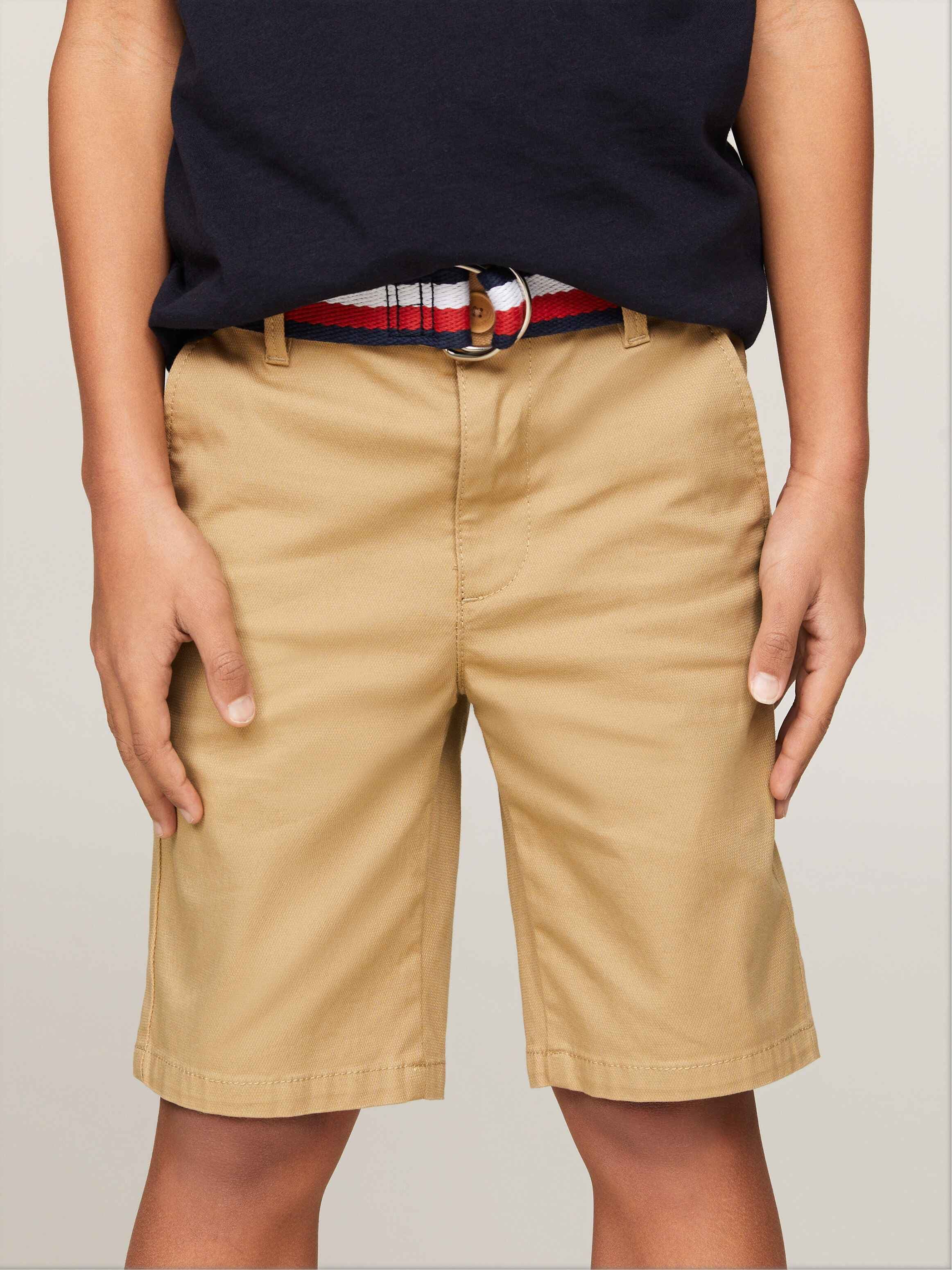 Woven Belt Chino Shorts