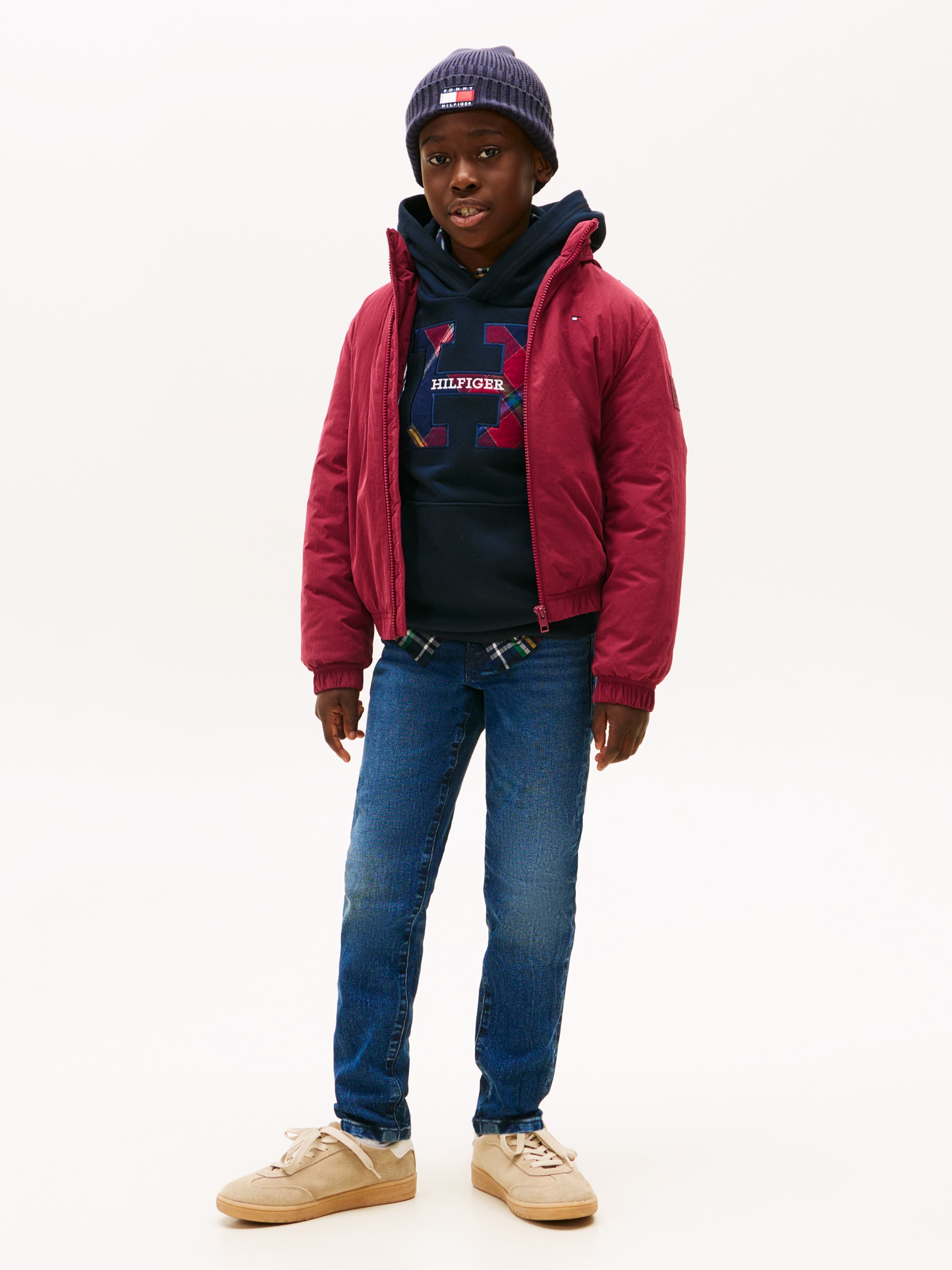 Faded Straight Leg Jeans
