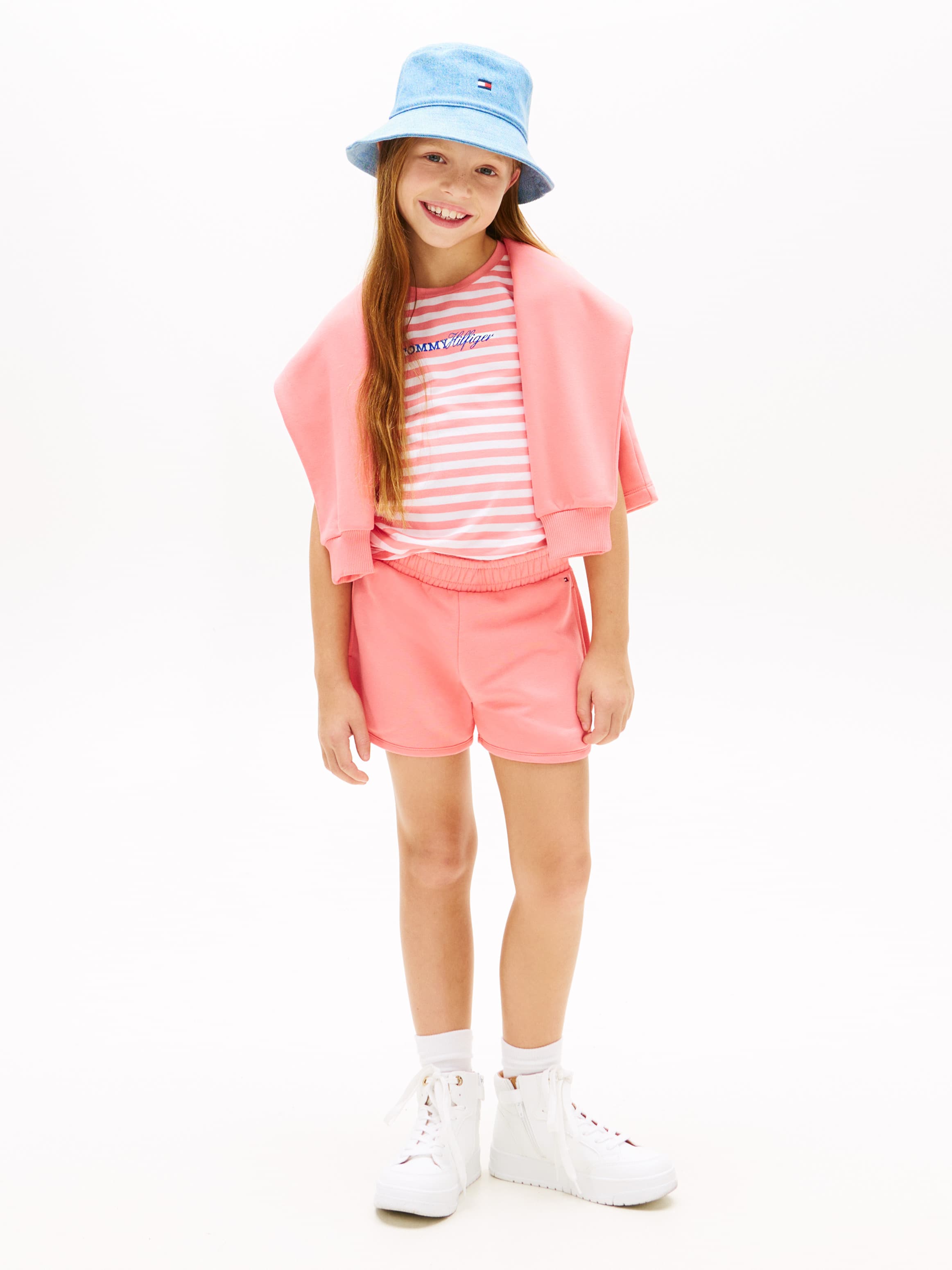 Glitter Logo T-Shirt and Shorts Set
